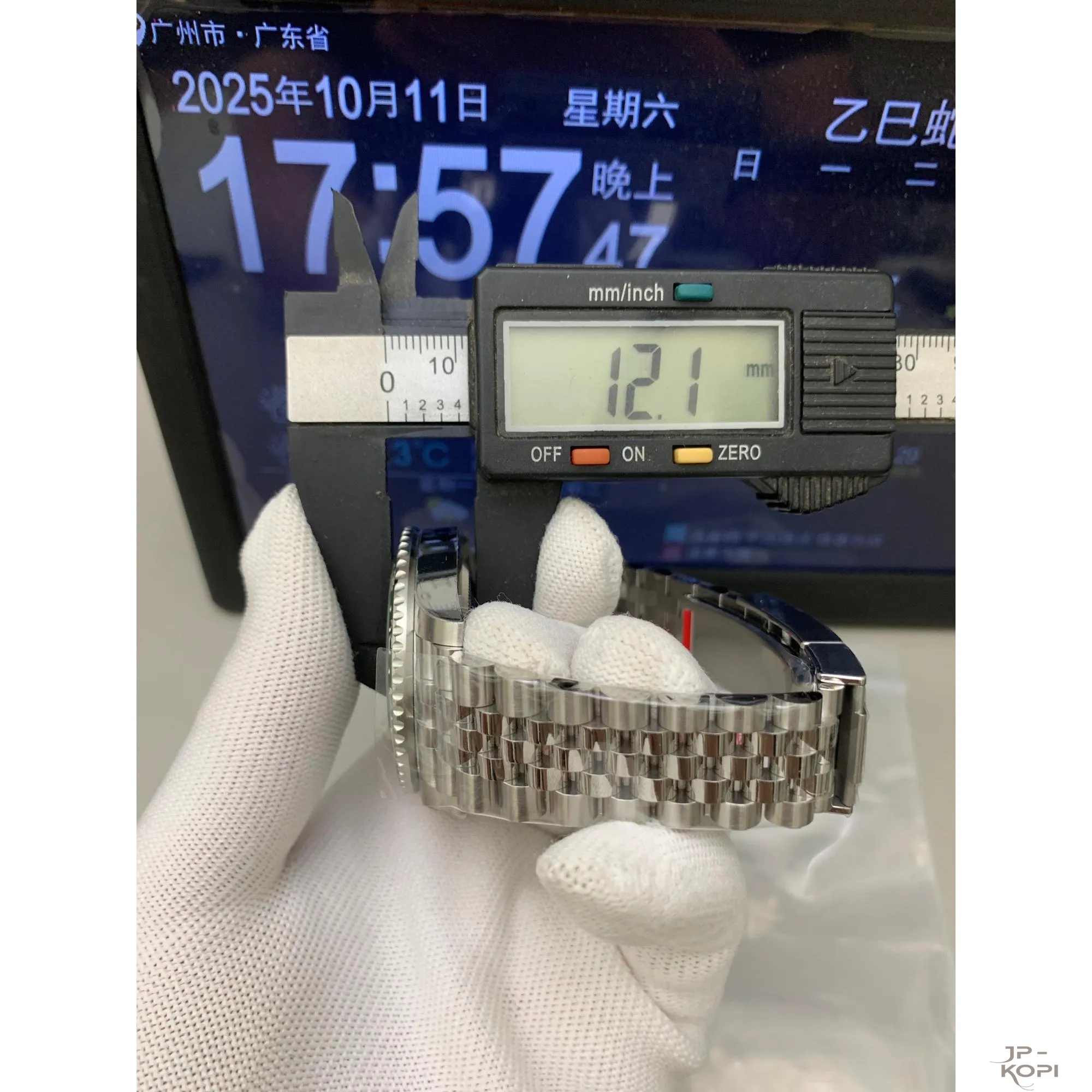 ロレックス GMTマスターII 126720VTNR-0002|レフティGMT ブラック×グリーン 丹東Cal.3285【VS工場製】 - 画像 (5)