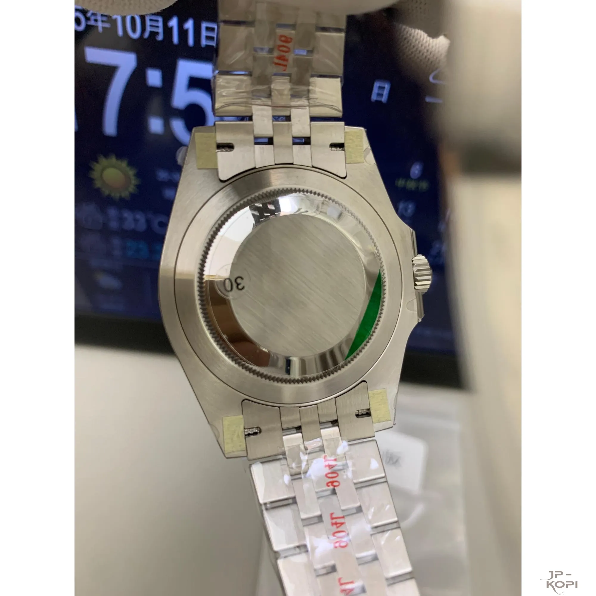 ロレックス GMTマスターII 126720VTNR-0002|レフティGMT ブラック×グリーン 丹東Cal.3285【VS工場製】 - 画像 (9)