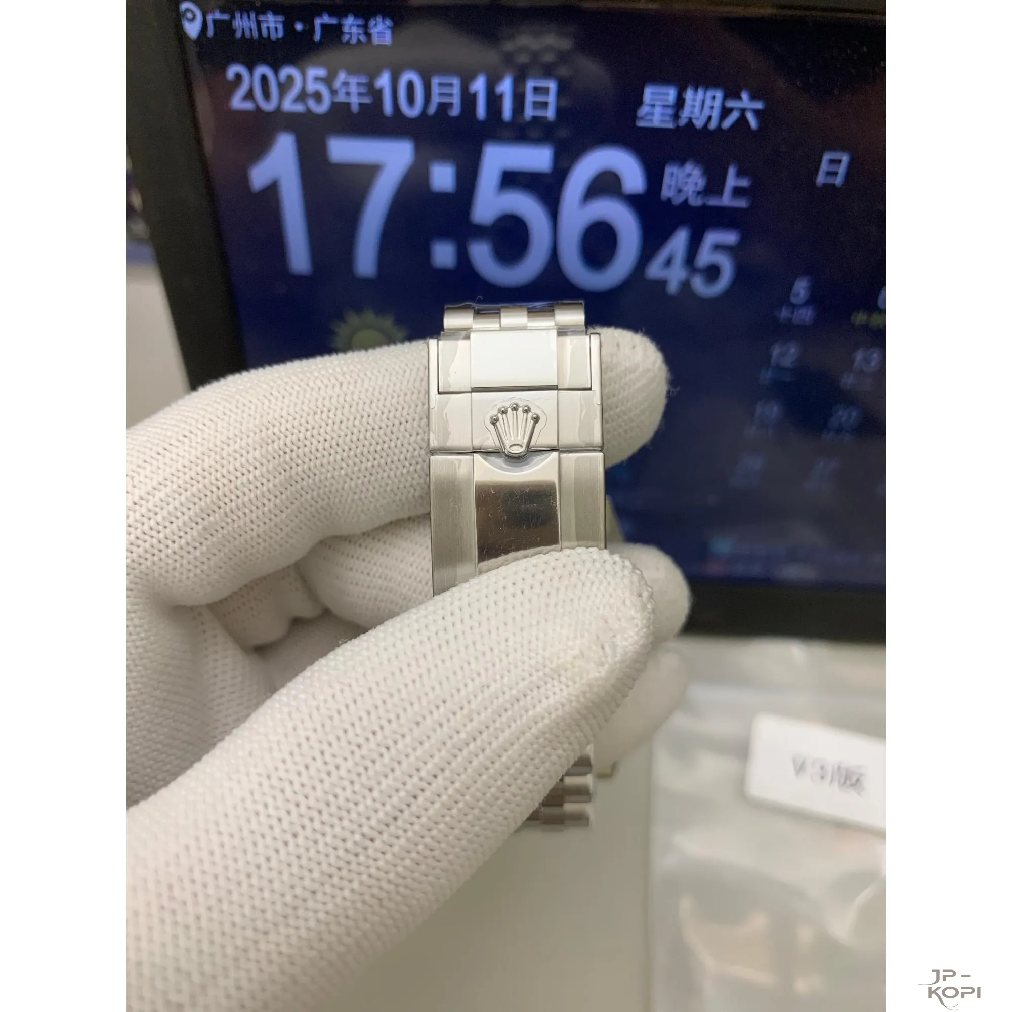 ロレックス GMTマスターII 126720VTNR-0002|レフティGMT ブラック×グリーン 丹東Cal.3285【VS工場製】 - 画像 (13)