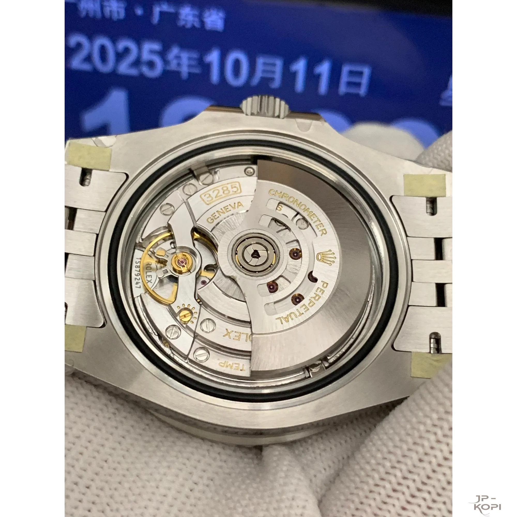 ロレックス GMTマスターII 126720VTNR-0002|レフティGMT ブラック×グリーン 丹東Cal.3285【VS工場製】 - 画像 (15)