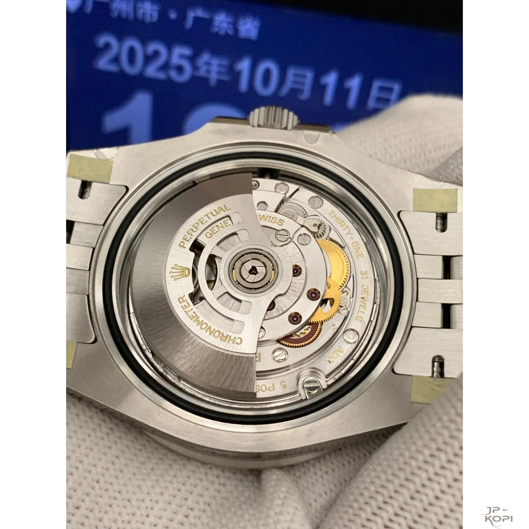 ロレックス GMTマスターII 126720VTNR-0002|レフティGMT ブラック×グリーン 丹東Cal.3285【VS工場製】 - 画像 (16)