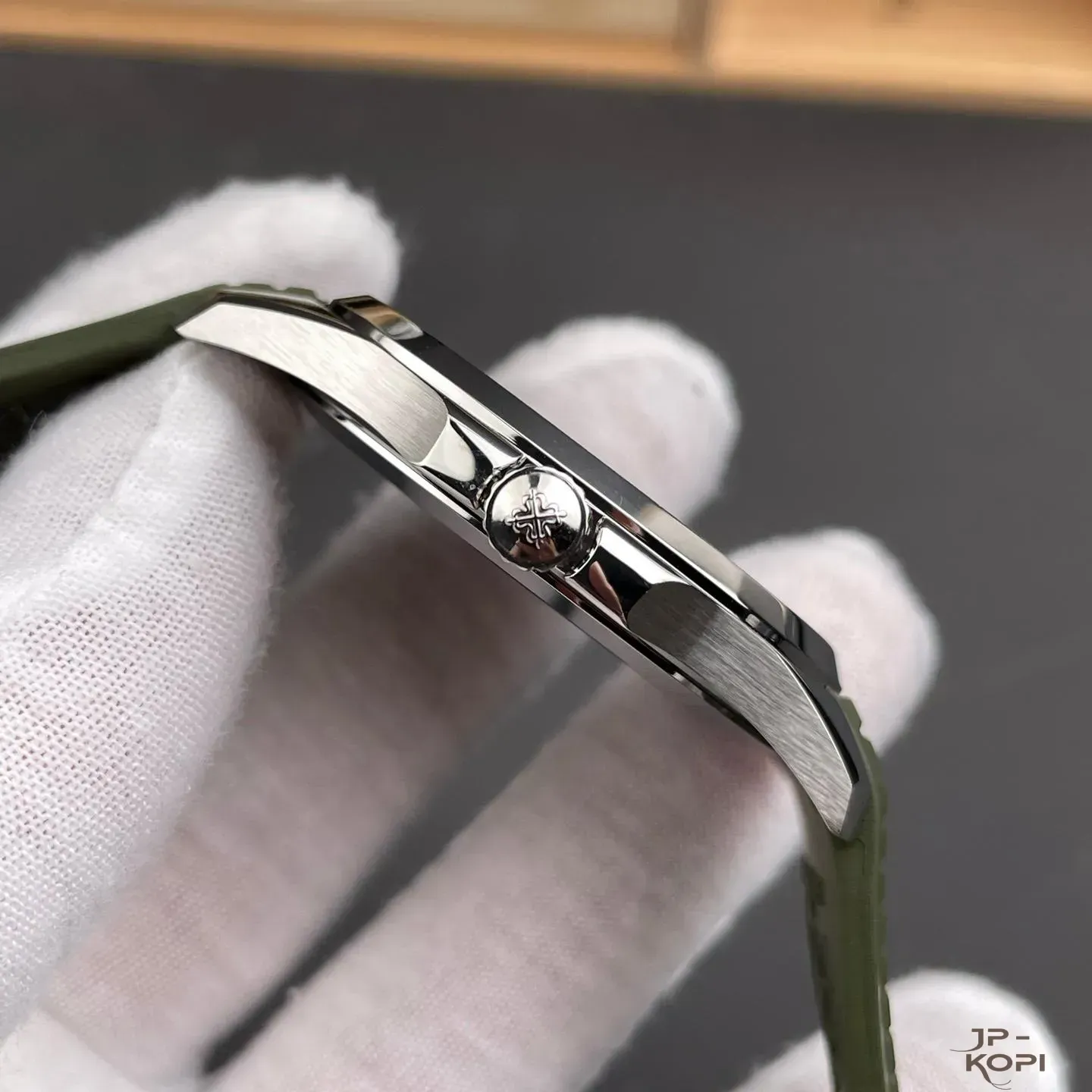 パテック・フィリップ アクアノート 5168G-010|カーキグリーン 42mm ラバーストラップ【BBF工場製】 - 画像 (7)