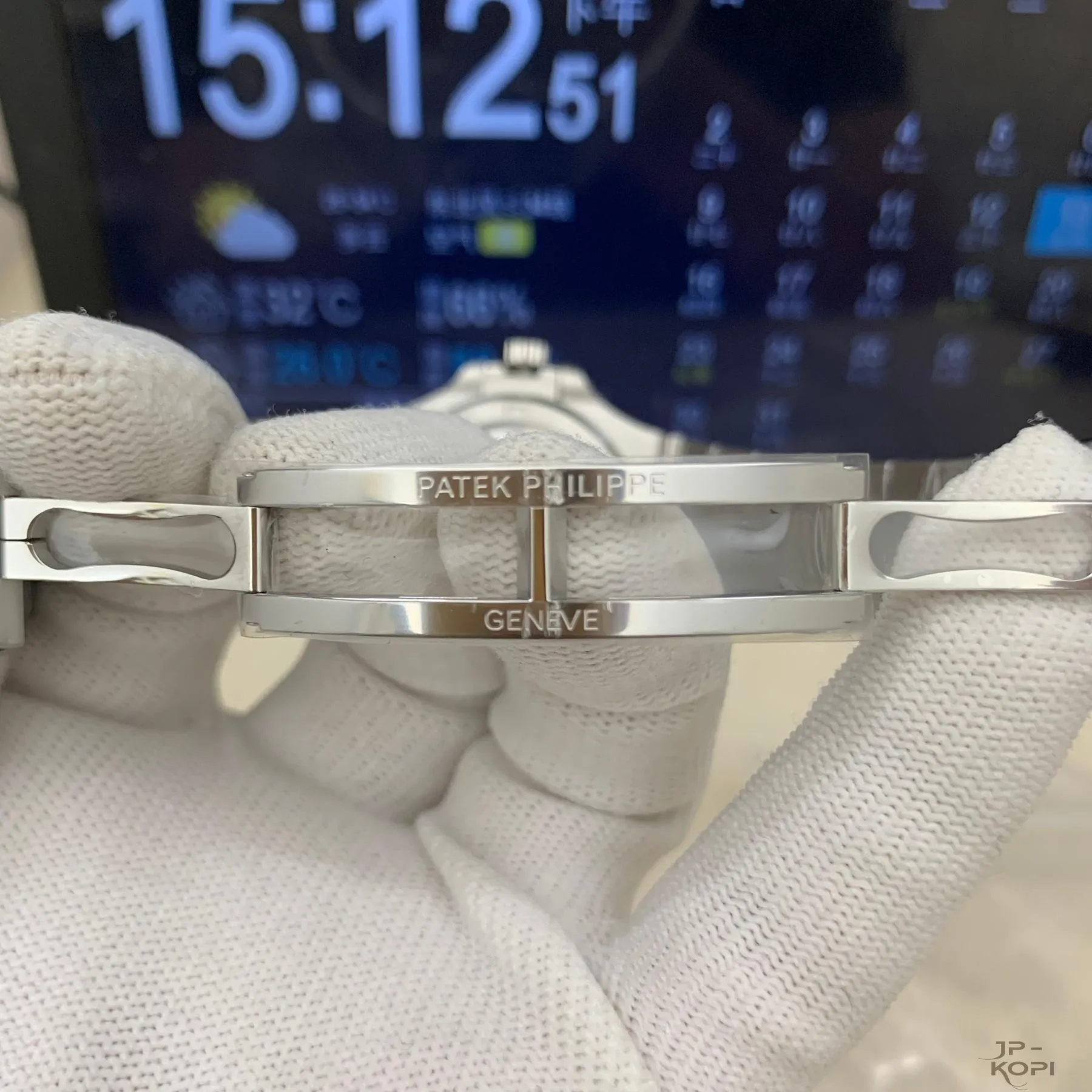 パテック・フィリップ ノーチラス 5711/1A-014|SW製純正代用グリーン文字盤 ステンレス 40mm【BBF工場製】 - 画像 (10)