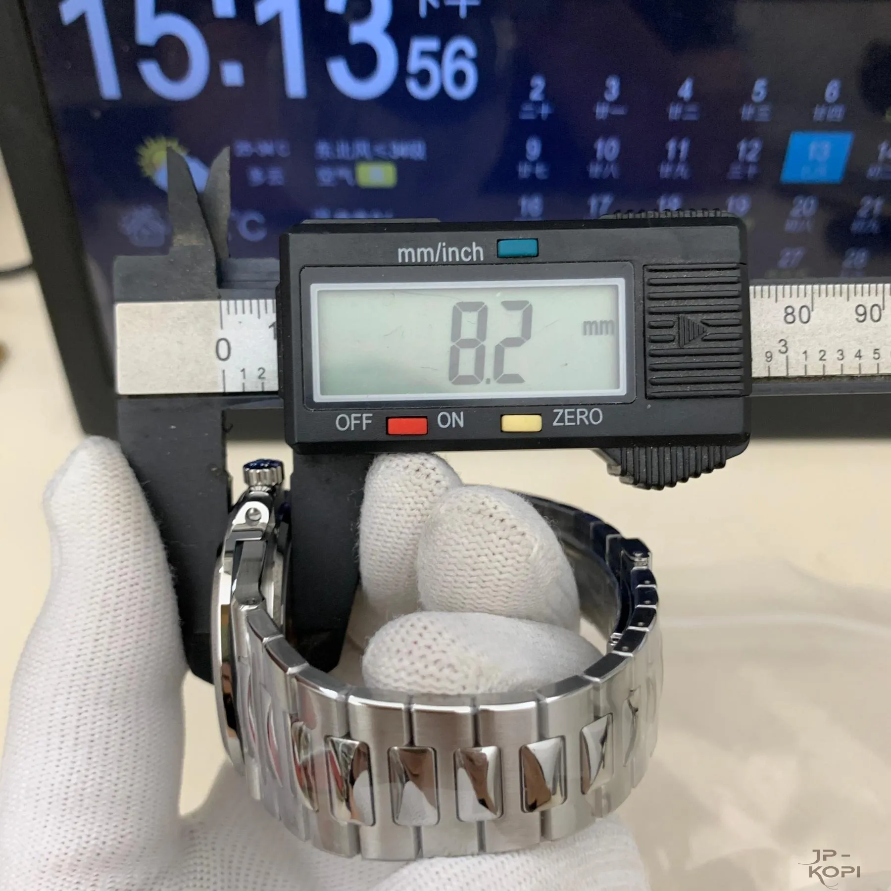 パテック・フィリップ ノーチラス 5711/1A-014|SW製純正代用グリーン文字盤 ステンレス 40mm【BBF工場製】 - 画像 (13)