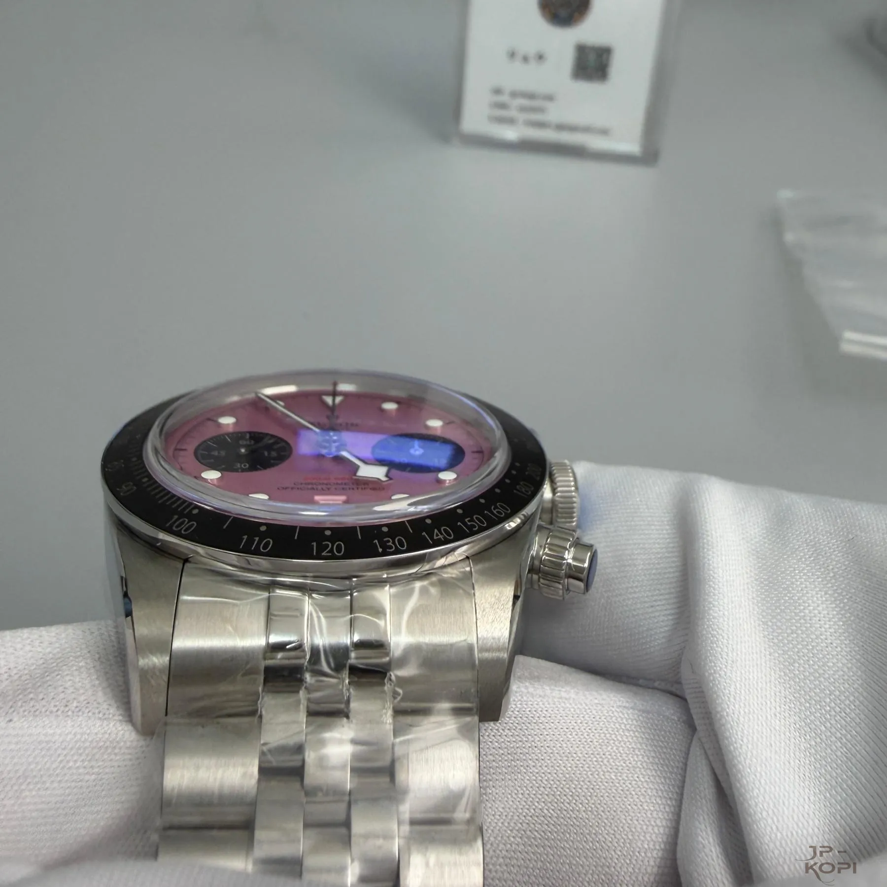 チューダー ヘリテージ クロノ m79360n-0019|ピンクダイアル 41mm 【ZF工場製 高品質コピー腕時計】 - 画像 (9)