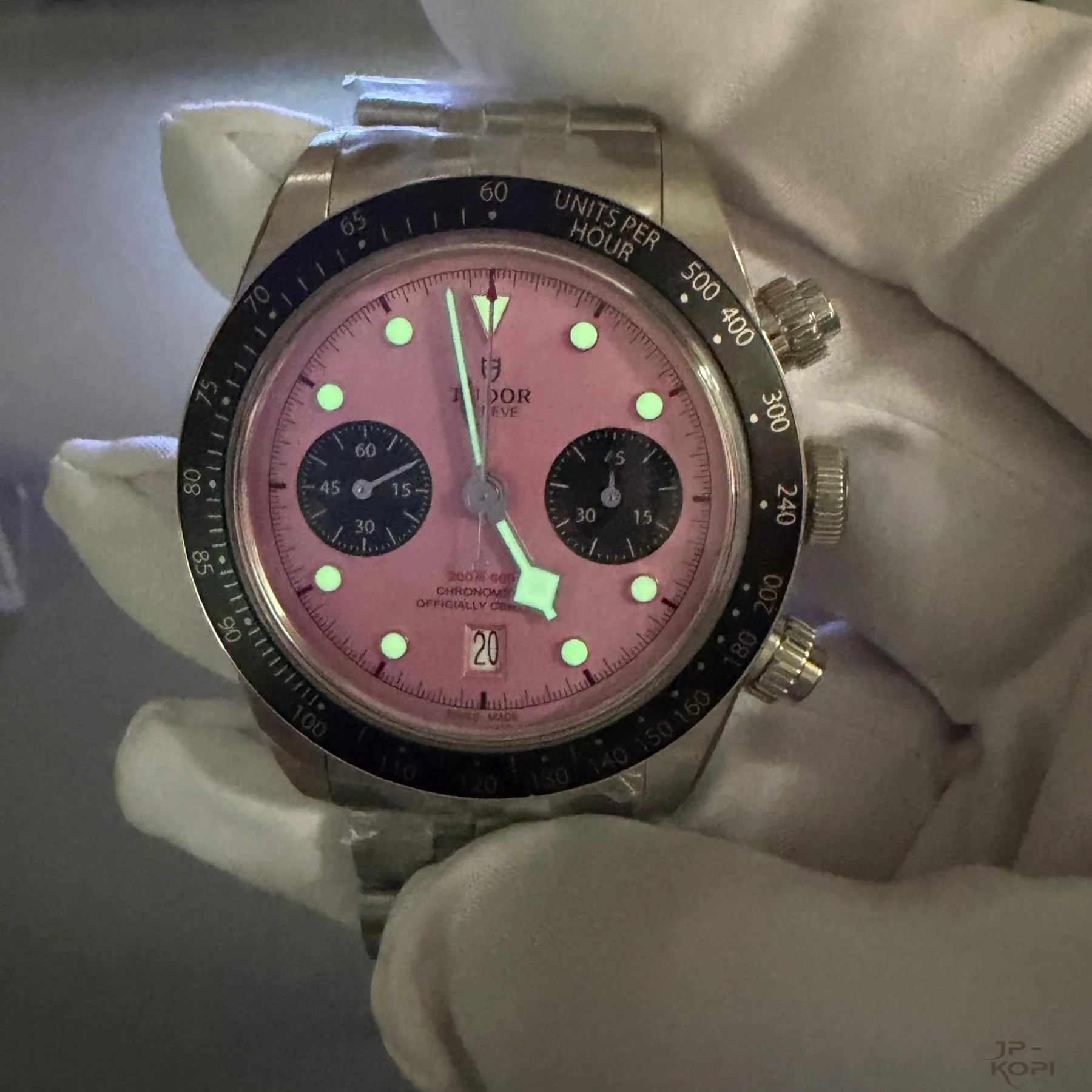 チューダー ヘリテージ クロノ m79360n-0019|ピンクダイアル 41mm 【ZF工場製 高品質コピー腕時計】 - 画像 (10)