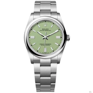 ロレックス オイスターパーペチュアル 126000｜ピスタチオグリーン 36mm ノンデイト【VS工場製 高品質コピー腕時計】