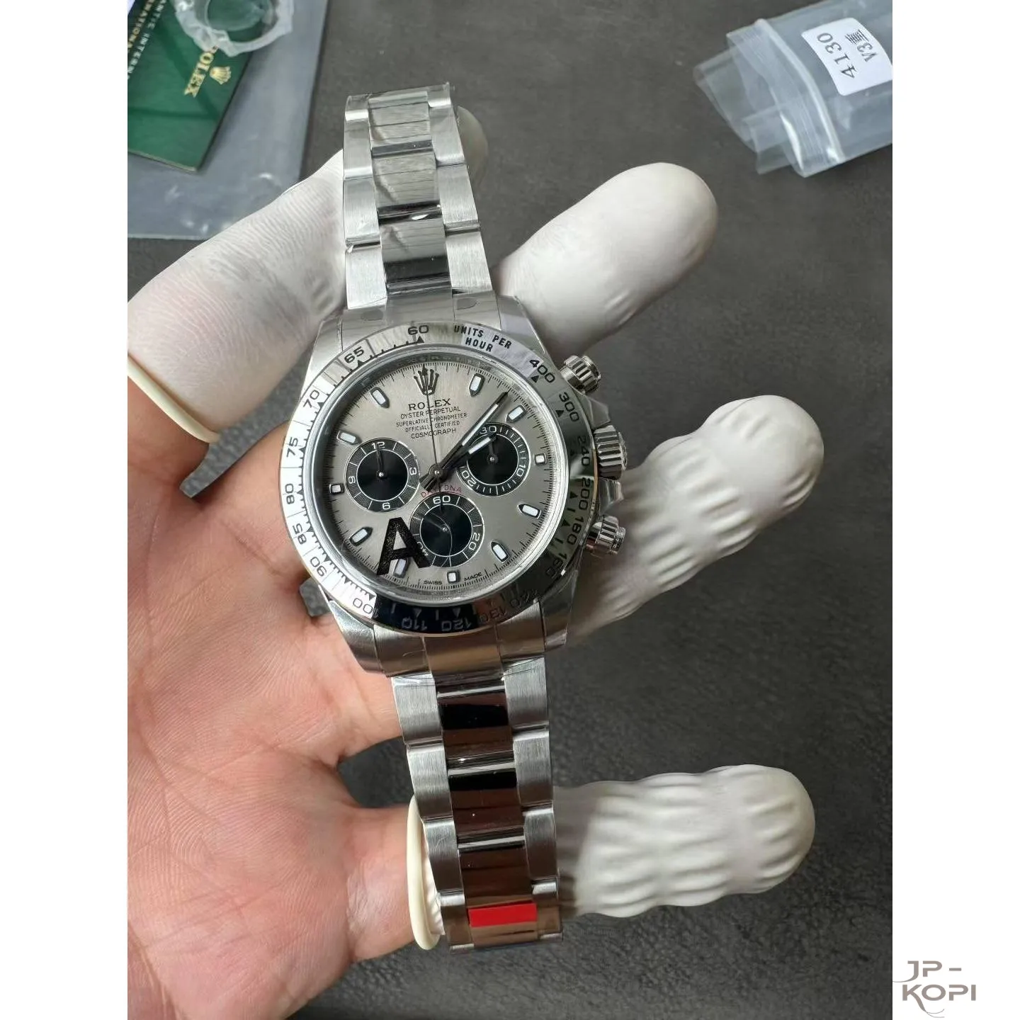 ロレックス デイトナ 116509-0072|スチール×ブラック丹東Cal.4130 加重版 【VS工場製 高品質コピー腕時計】 - 画像 (2)