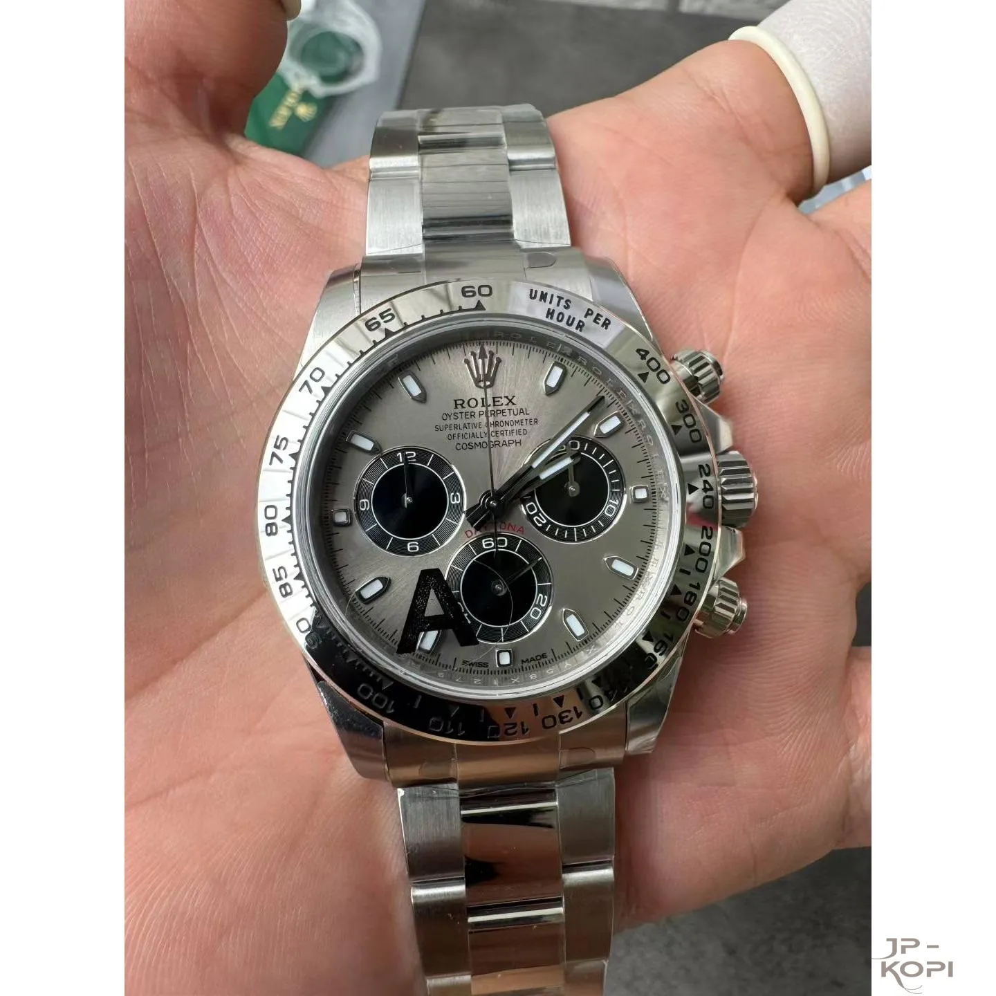 ロレックス デイトナ 116509-0072|スチール×ブラック丹東Cal.4130 加重版 【VS工場製 高品質コピー腕時計】 - 画像 (5)