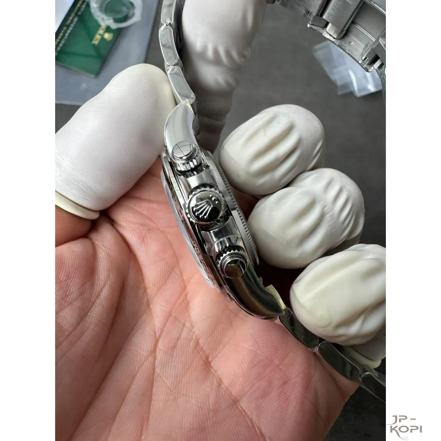 ロレックス デイトナ 116509-0072|スチール×ブラック丹東Cal.4130 加重版 【VS工場製 高品質コピー腕時計】 - 画像 (6)