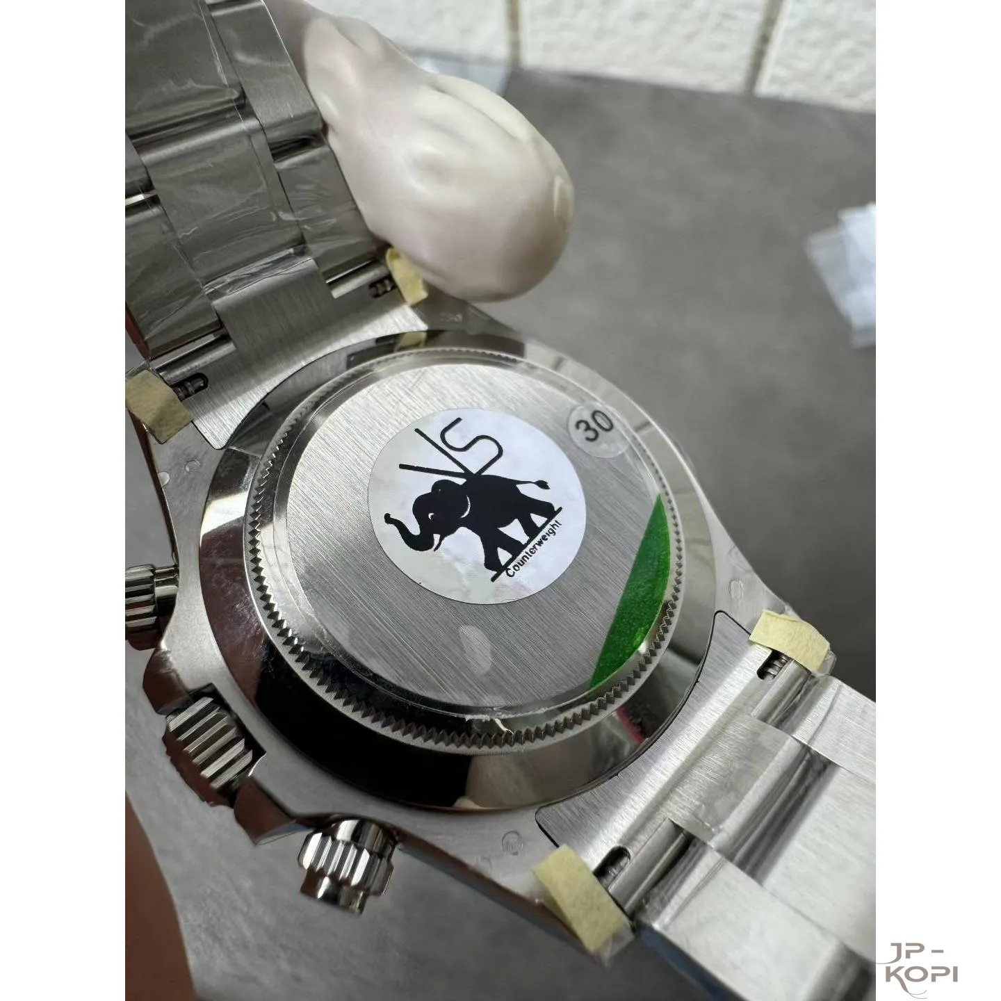 ロレックス デイトナ 116509-0072|スチール×ブラック丹東Cal.4130 加重版 【VS工場製 高品質コピー腕時計】 - 画像 (8)