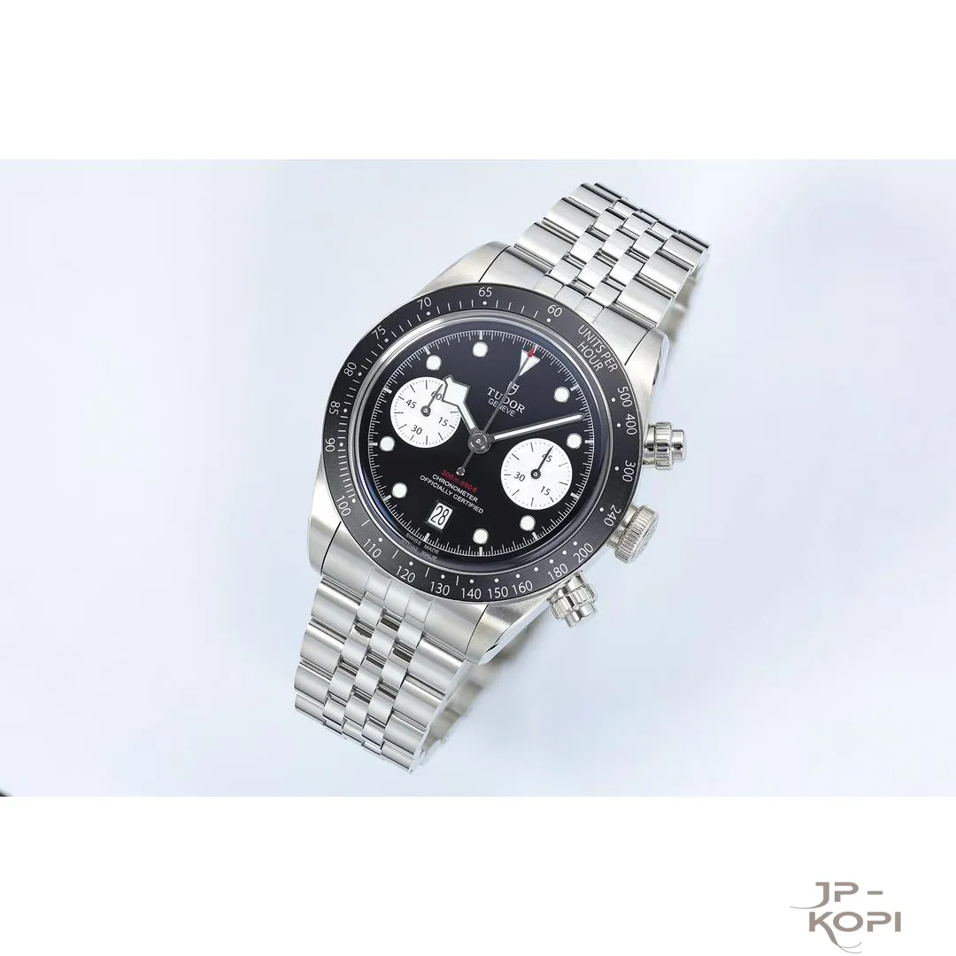 チューダー ヘリテージ クロノ m79360n-0013|ブラック&シルバー 41mm 【ZF工場製 高品質コピー腕時計】 - 画像 (3)