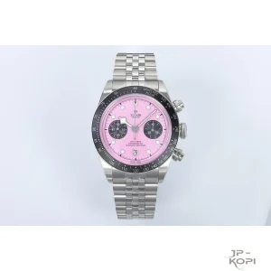 チューダー ヘリテージ クロノ m79360n-0019｜ピンクダイアル 41mm 【ZF工場製 高品質コピー腕時計】