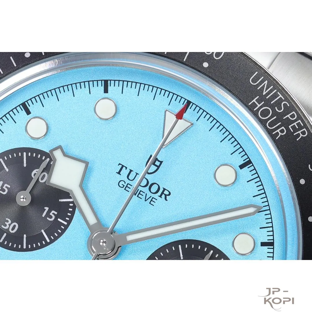 チューダー ヘリテージ クロノ m79360n-0024|ターコイズダイアル 41mm 【ZF工場製 高品質コピー腕時計】 - 画像 (4)