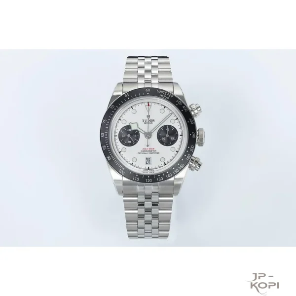 チューダー ヘリテージ クロノ m79360n-0014|オパライン×ブラック 41mm 【ZF工場製 高品質コピー腕時計】