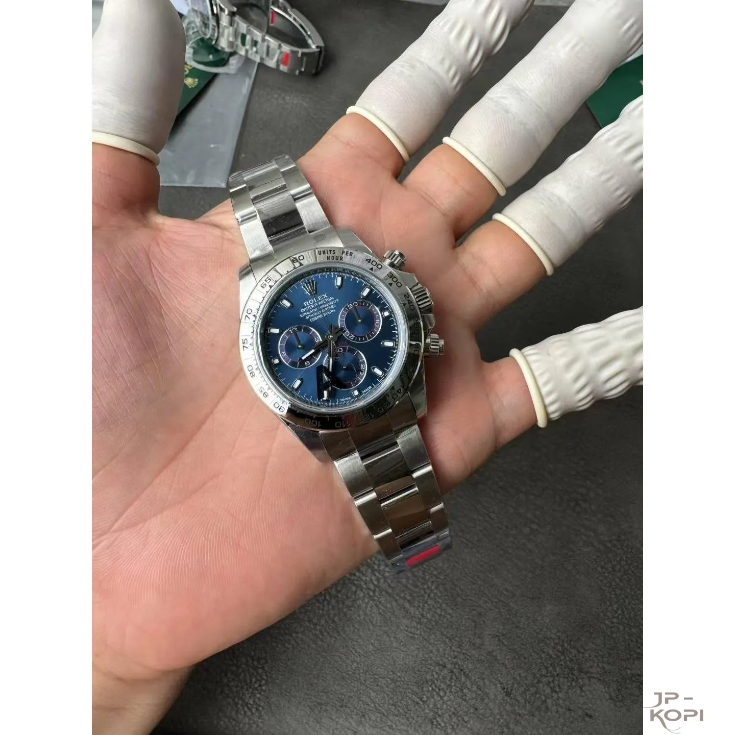 ロレックス デイトナ 116509|ブルーダイアル 40mm 加重版 丹東Cal.4130【VS工場製 高品質コピー腕時計】 - 画像 (3)