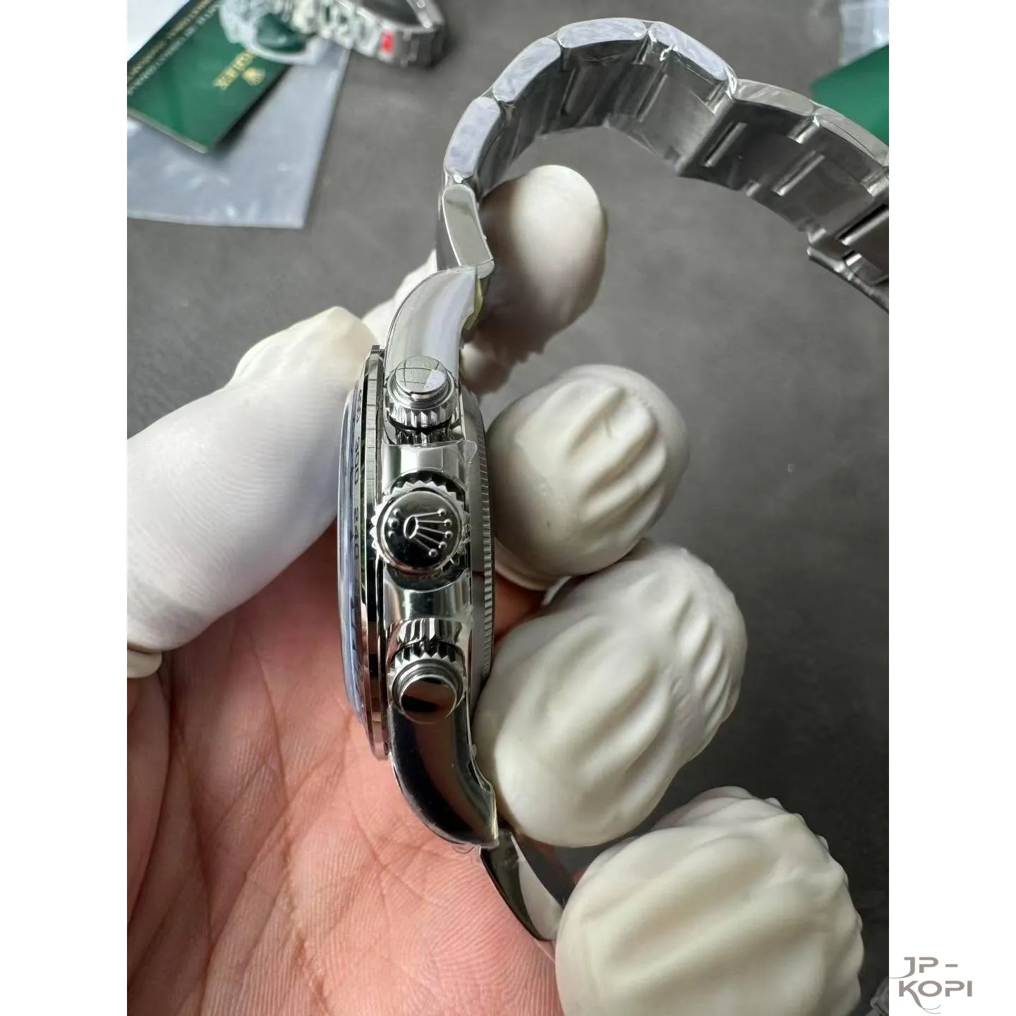 ロレックス デイトナ 116509|ブルーダイアル 40mm 加重版 丹東Cal.4130【VS工場製 高品質コピー腕時計】 - 画像 (5)