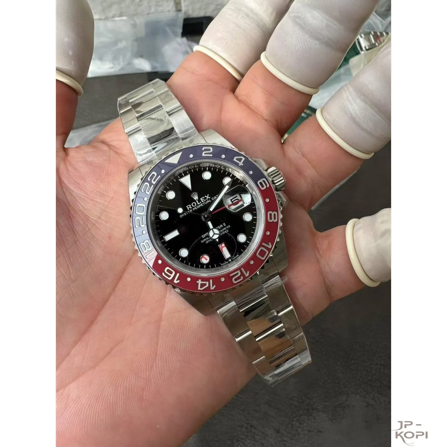 ロレックス GMTマスターII 126710BLRO-0002|ペプシベゼル ブレスレット 丹東Cal.3285【VS工場製】 - 画像 (4)