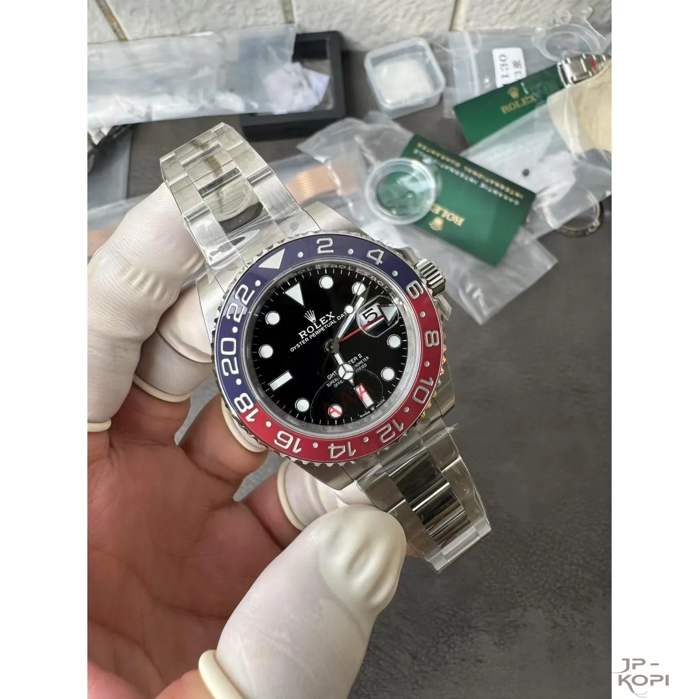 ロレックス GMTマスターII 126710BLRO-0002|ペプシベゼル ブレスレット 丹東Cal.3285【VS工場製】 - 画像 (2)