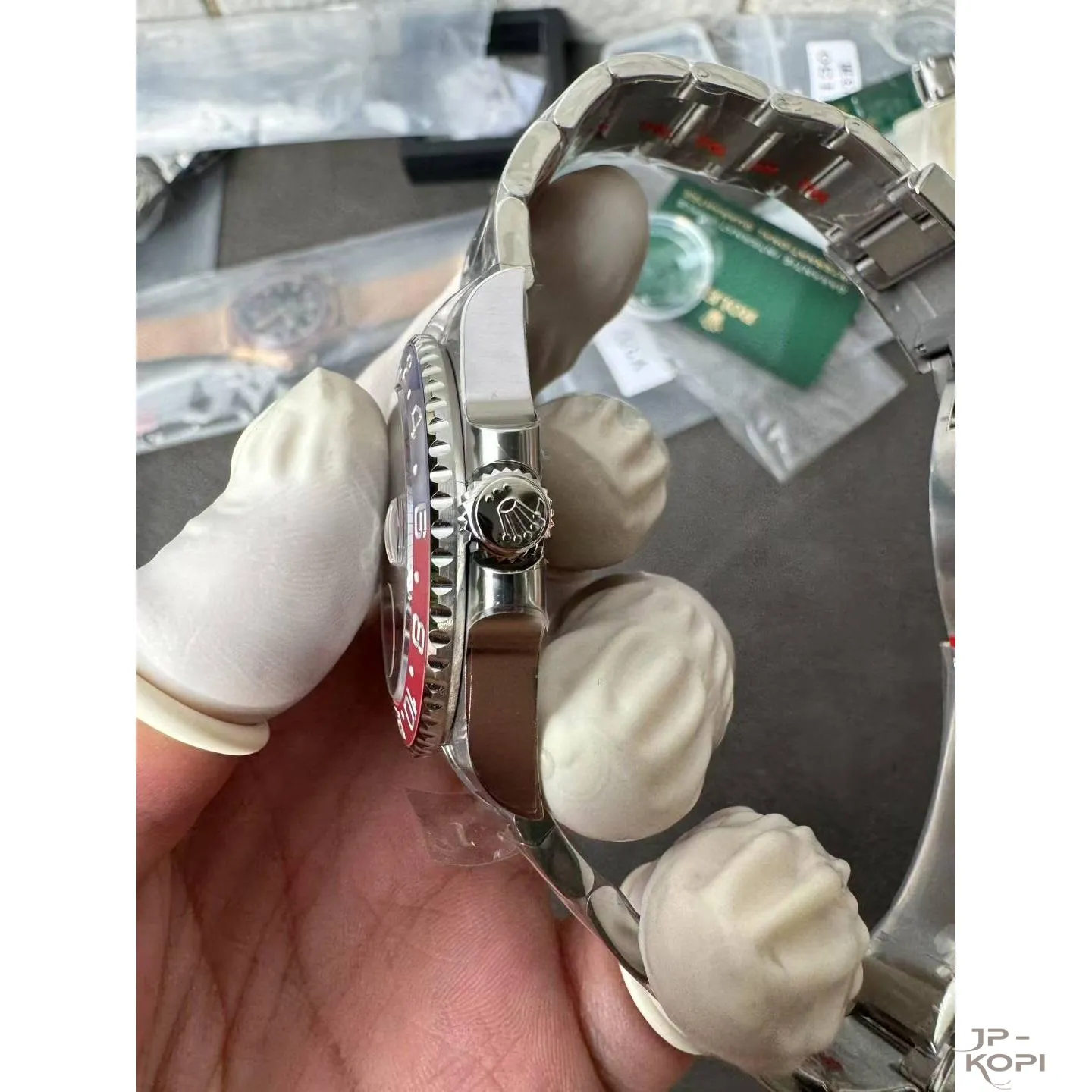 ロレックス GMTマスターII 126710BLRO-0002|ペプシベゼル ブレスレット 丹東Cal.3285【VS工場製】 - 画像 (5)