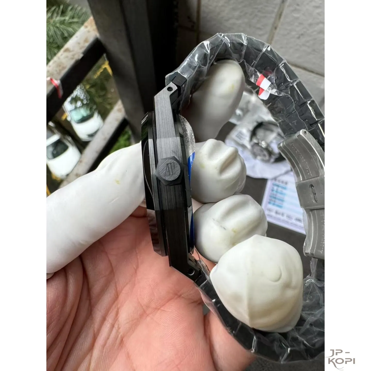 オーデマ・ピゲ ロイヤルオーク 15500|ブルーグレインダイヤル セラミックケース 【APS工場製高品質コピー腕時計】 - 画像 (6)