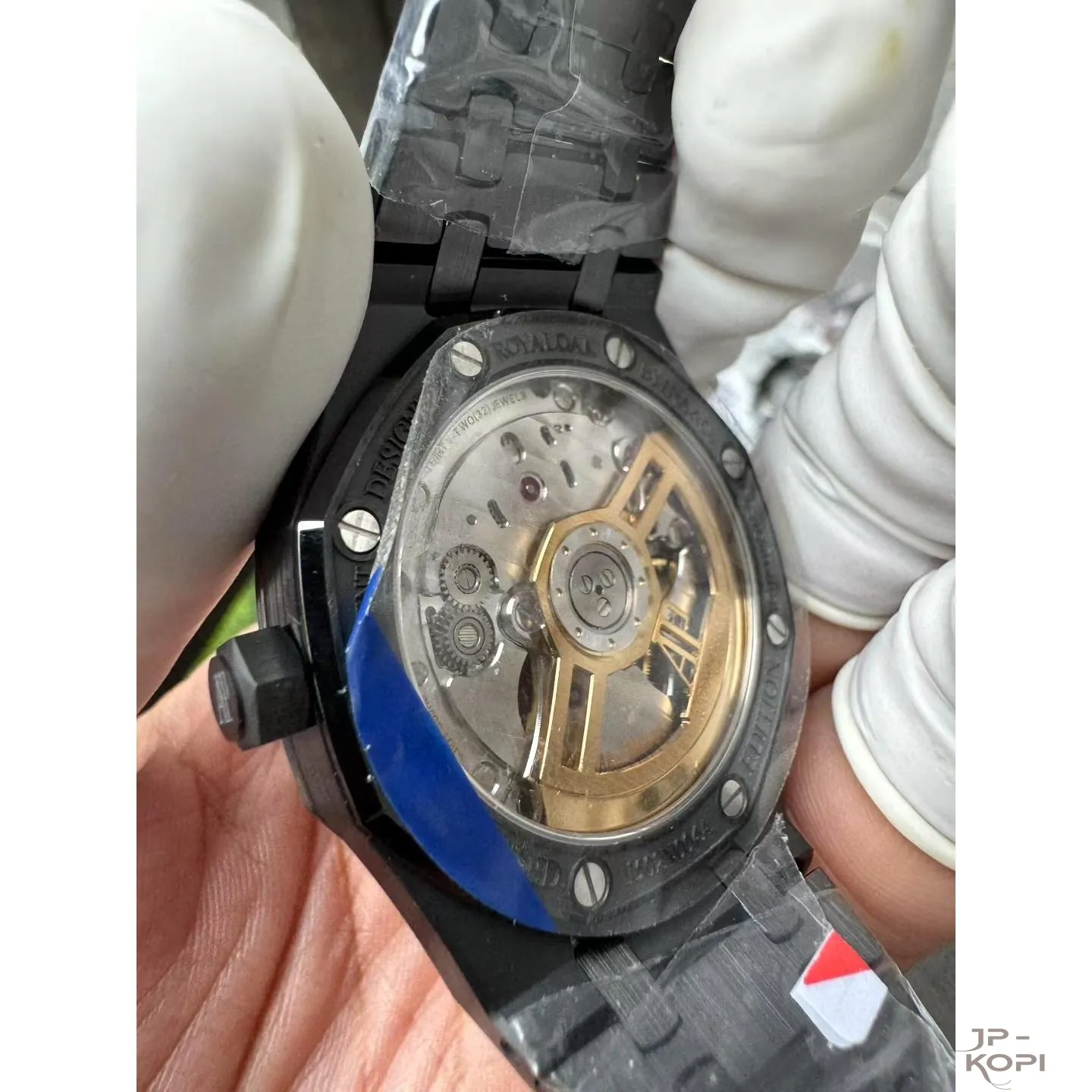 オーデマ・ピゲ ロイヤルオーク 15500|ブルーグレインダイヤル セラミックケース 【APS工場製高品質コピー腕時計】 - 画像 (7)