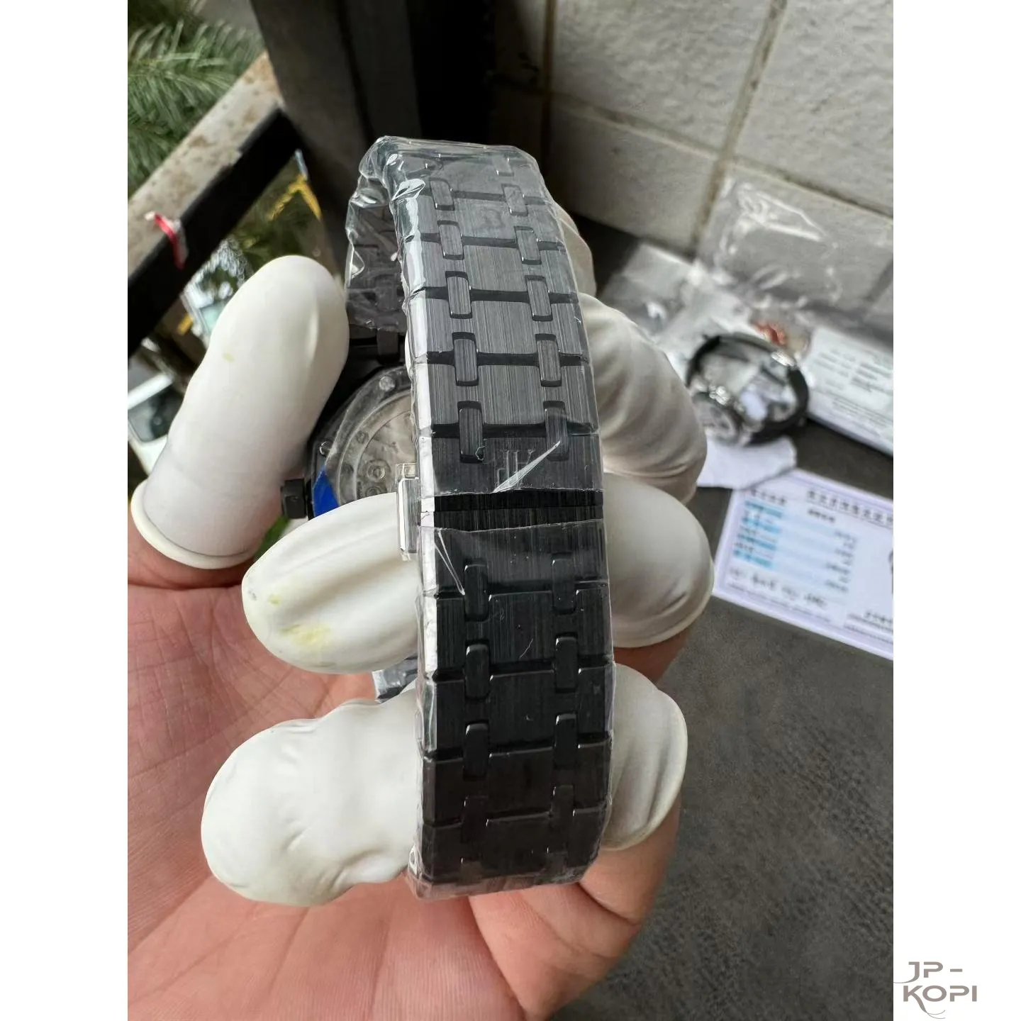 オーデマ・ピゲ ロイヤルオーク 15500|ブルーグレインダイヤル セラミックケース 【APS工場製高品質コピー腕時計】 - 画像 (8)