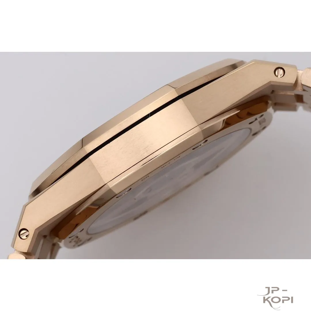 オーデマ・ピゲ ロイヤル オークコレクション 50周年記念 “ジャンボ”エクストラ シン オープンワーク 16204BA | スケルトンローズゴールド 39mm【ZF工場製級高品質コピー】 - 画像 (8)