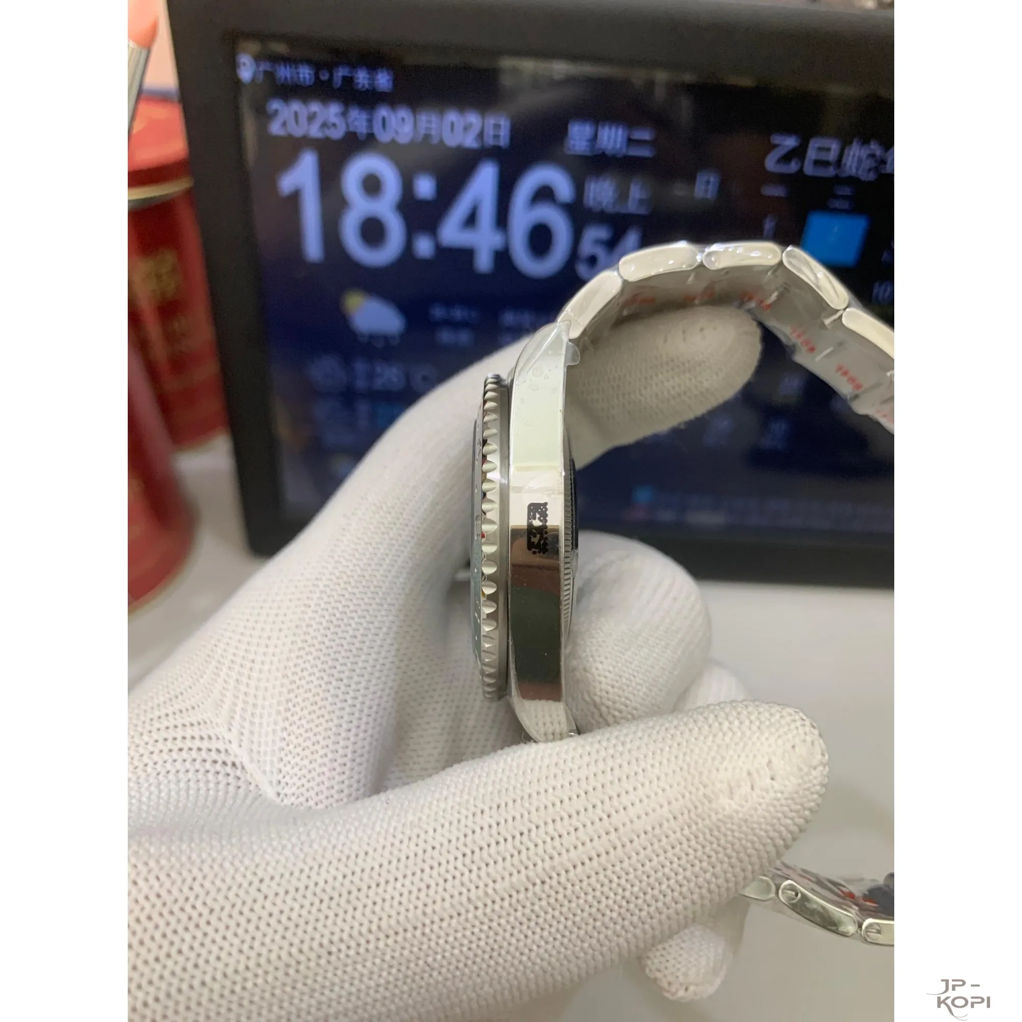 ロレックス GMTマスターII 126729VTNR|レフティGMT グリーンダイアル Cal.3285搭載【VS工場製高品質コピー腕時計】 - 画像 (7)