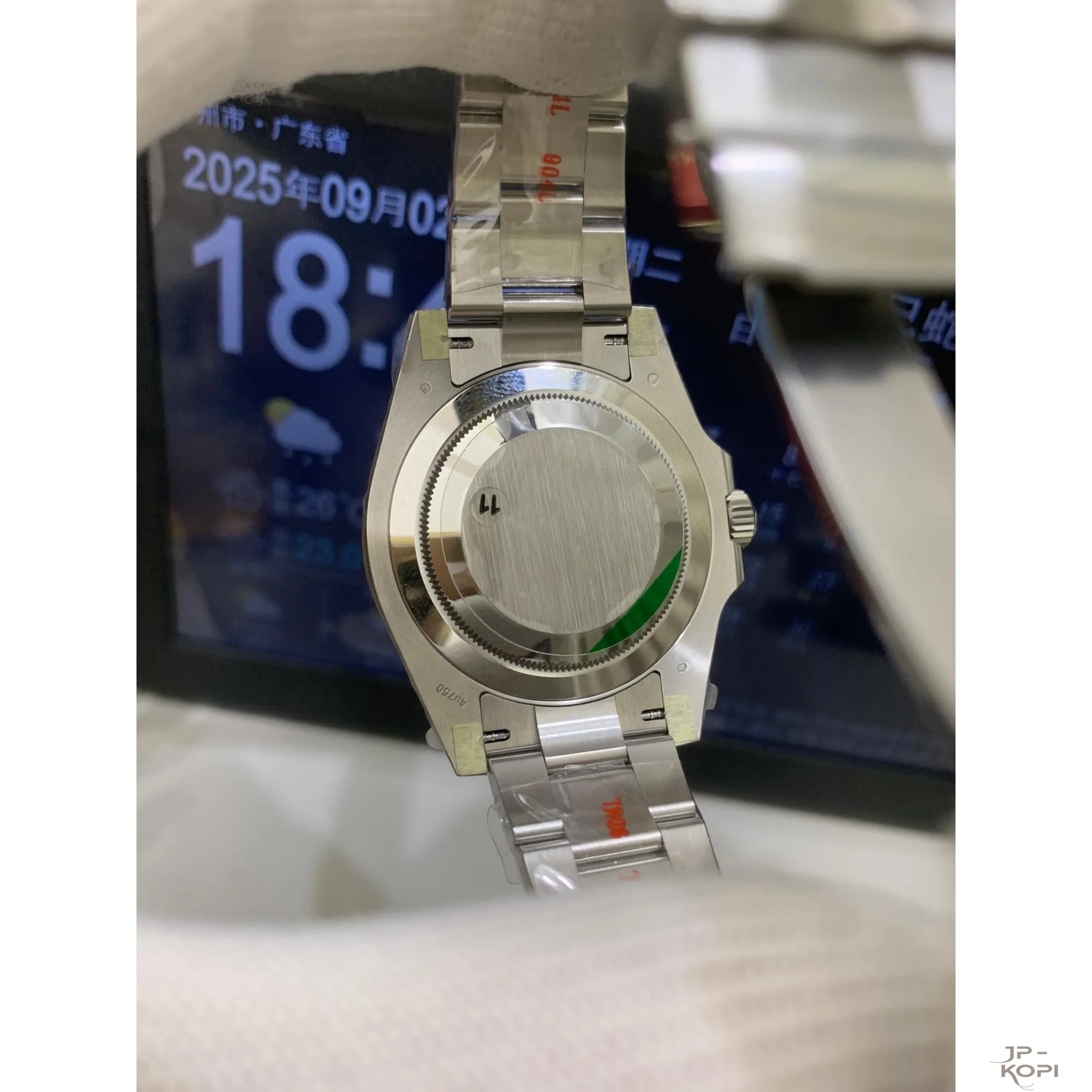 ロレックス GMTマスターII 126729VTNR|レフティGMT グリーンダイアル Cal.3285搭載【VS工場製高品質コピー腕時計】 - 画像 (8)