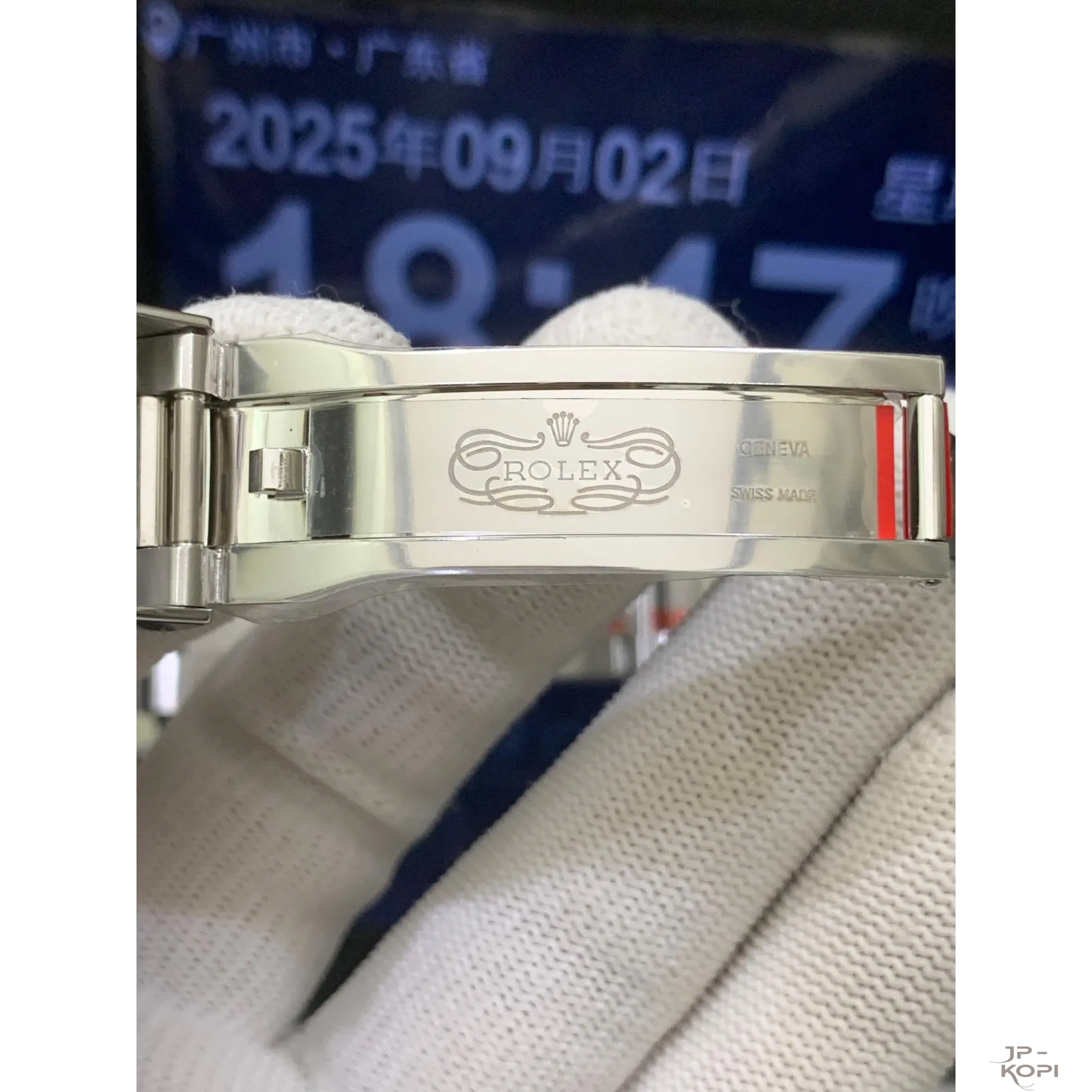 ロレックス GMTマスターII 126729VTNR|レフティGMT グリーンダイアル Cal.3285搭載【VS工場製高品質コピー腕時計】 - 画像 (9)