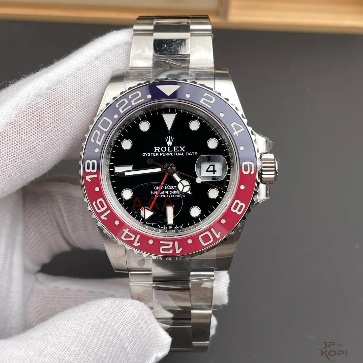ロレックス GMTマスターII 126710BLRO-0002|ペプシベゼル ブレスレット 丹東Cal.3285【VS工場製】 - 画像 (2)