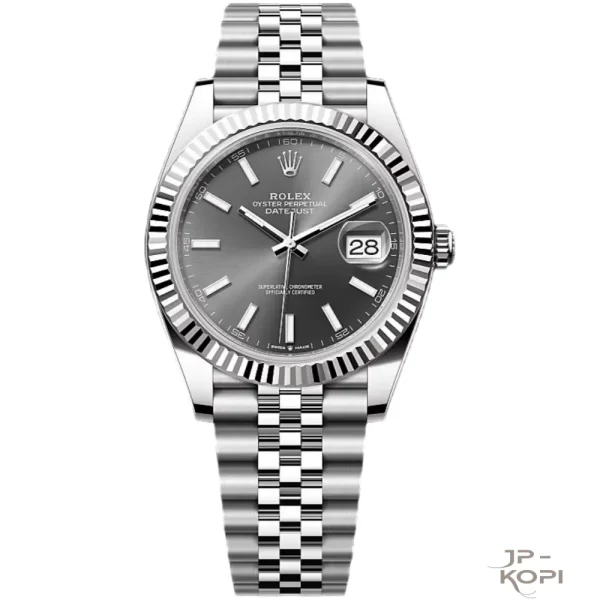 ロレックス デイトジャスト 126334|グレーダイアル 41mm ジュビリーブレス 丹東Cal.3235 V2【VS工場製】