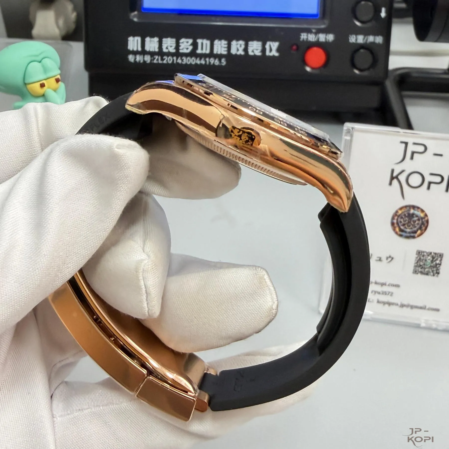 ロレックス デイトナ 126515|ブラック&サンダスト×丹東Cal.4131フリースプラングバランス式×加重版【VS工場製】 - 画像 (7)