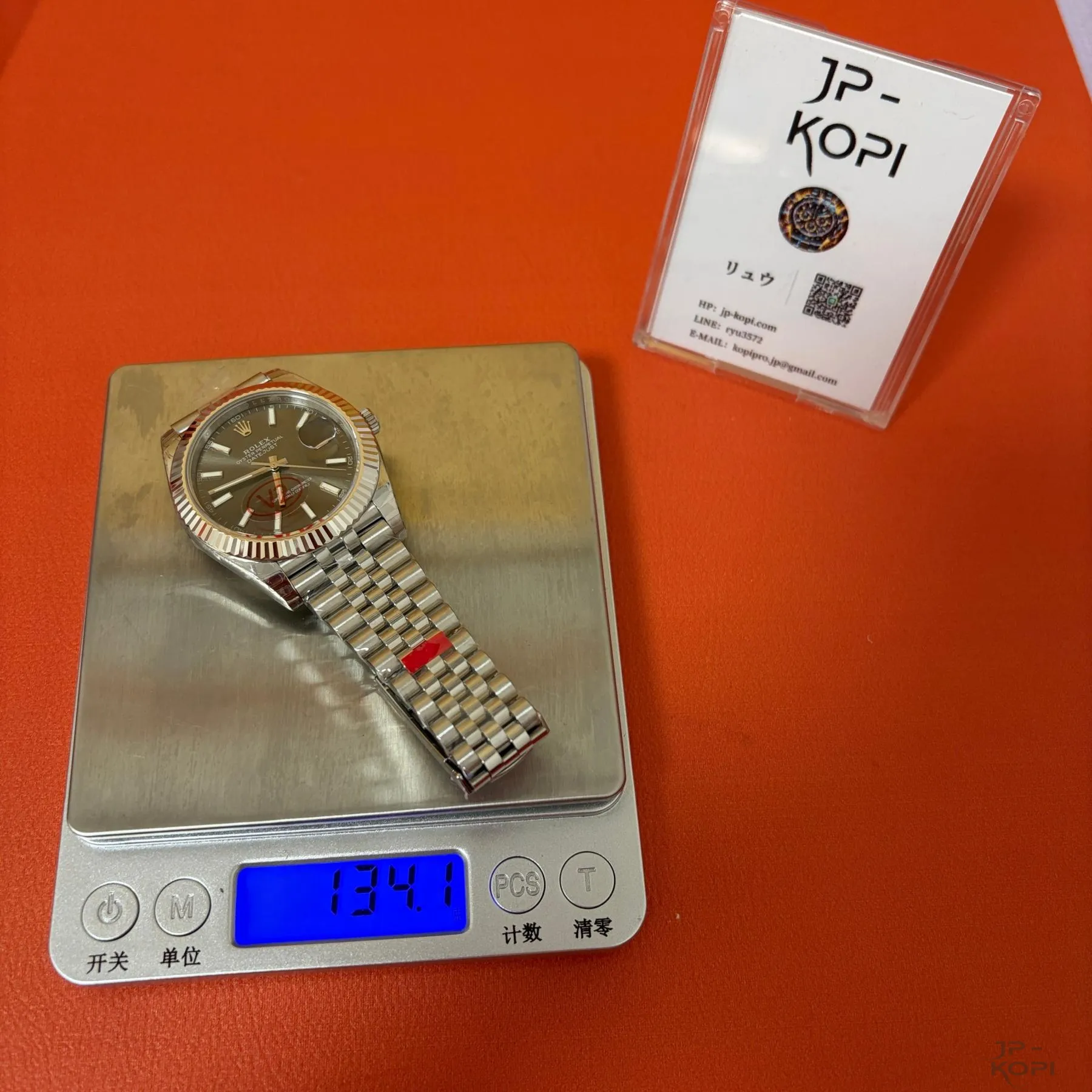 ロレックス デイトジャスト 126334|グレーダイアル 41mm ジュビリーブレス 丹東Cal.3235 V2【VS工場製】 - 画像 (13)