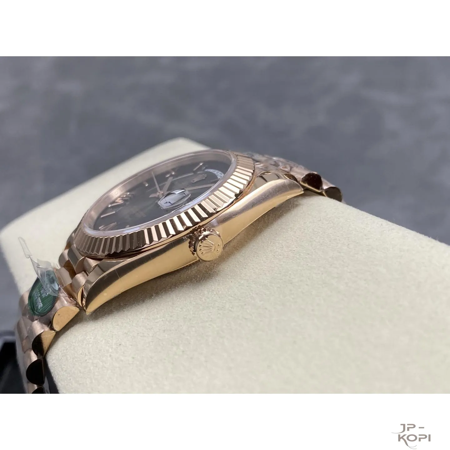 ロレックス デイデイト 40mm M228235-0055|スレートオンブレ 上海Cal.3255 加重版【ARF工場製 高品質コピー腕時計】 - 画像 (8)