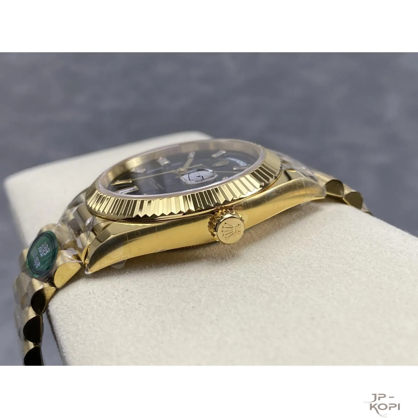 ロレックス デイデイト 40mm M228238-0004|ブライトブラックダイヤ付き 上海Cal.3255 加重版【ARF工場製 高品質コピー腕時計】 - 画像 (8)