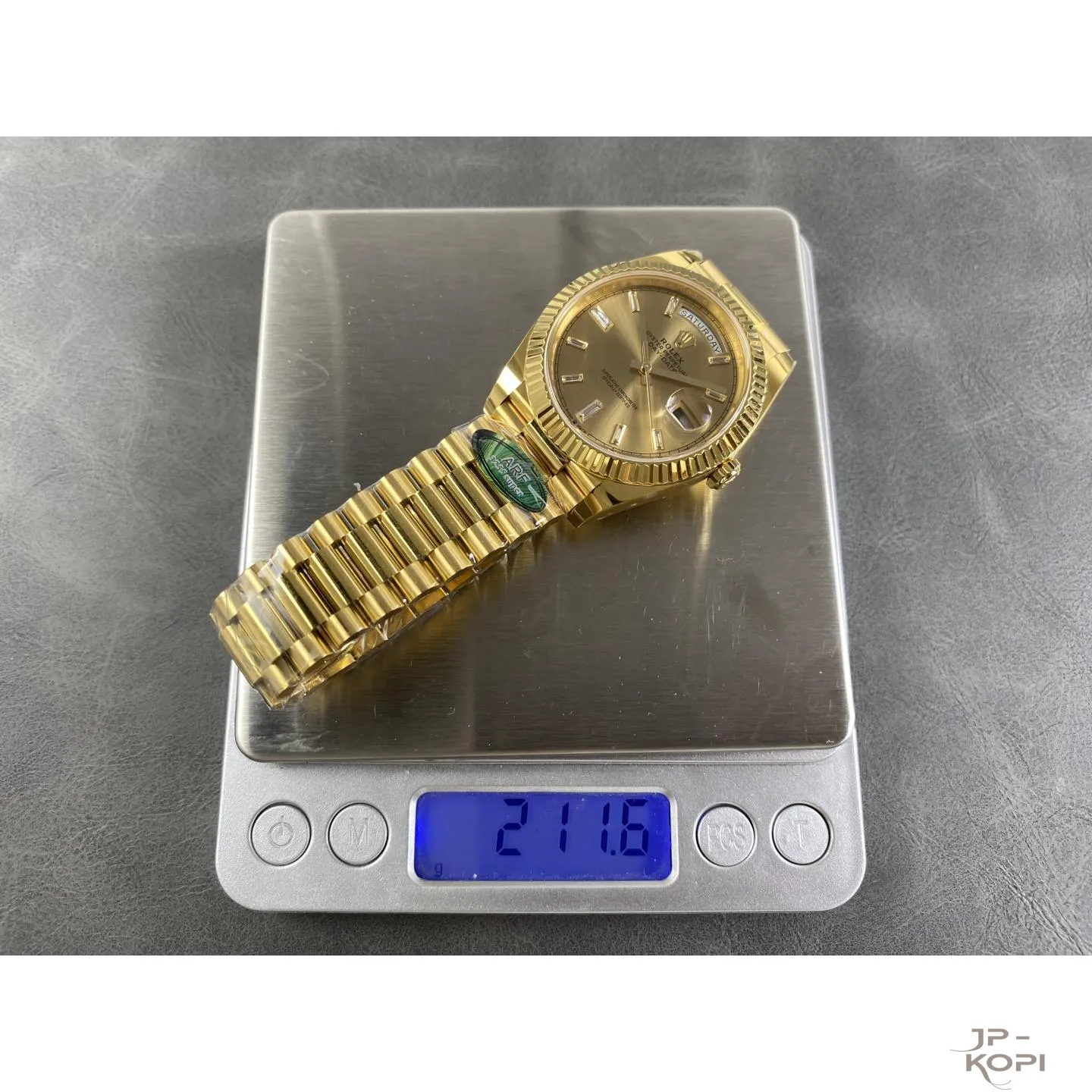 ロレックス デイデイト 40mm M228238-0005|シャンパンダイヤ付き 上海Cal.3255 加重版【ARF工場製 高品質コピー腕時計】 - 画像 (12)