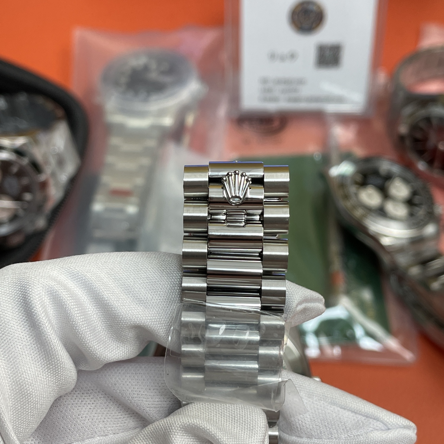 ロレックス デイデイト 40mm M228236-0008|オリーブグリーン 上海Cal.3255 加重版【RC工場製 高品質コピー腕時計】 - 画像 (9)
