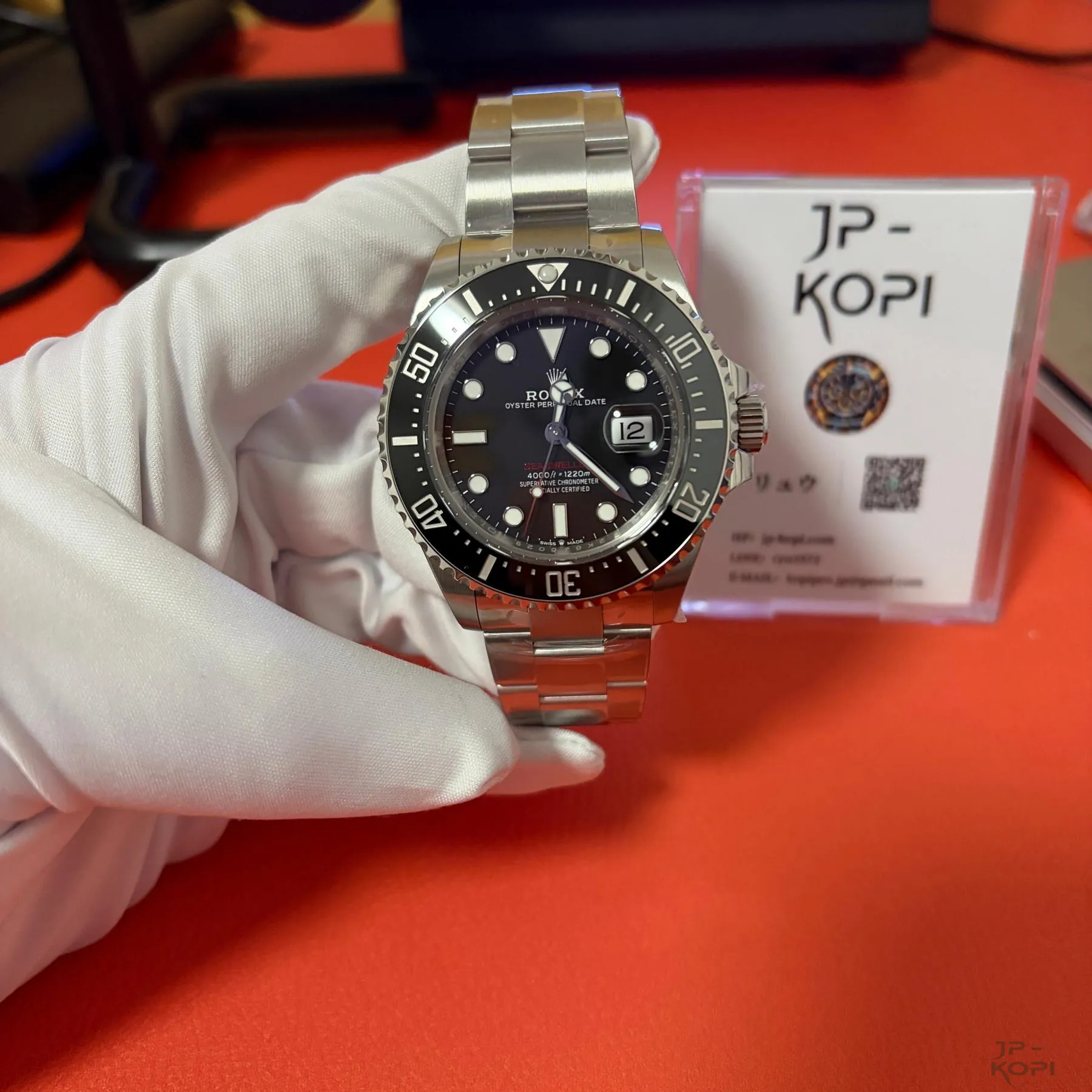 ロレックス シードゥエラー M126600-0002|ブラック 43mm 丹東Cal.3235【VS工場製 高品質コピー腕時計】 - 画像 (3)