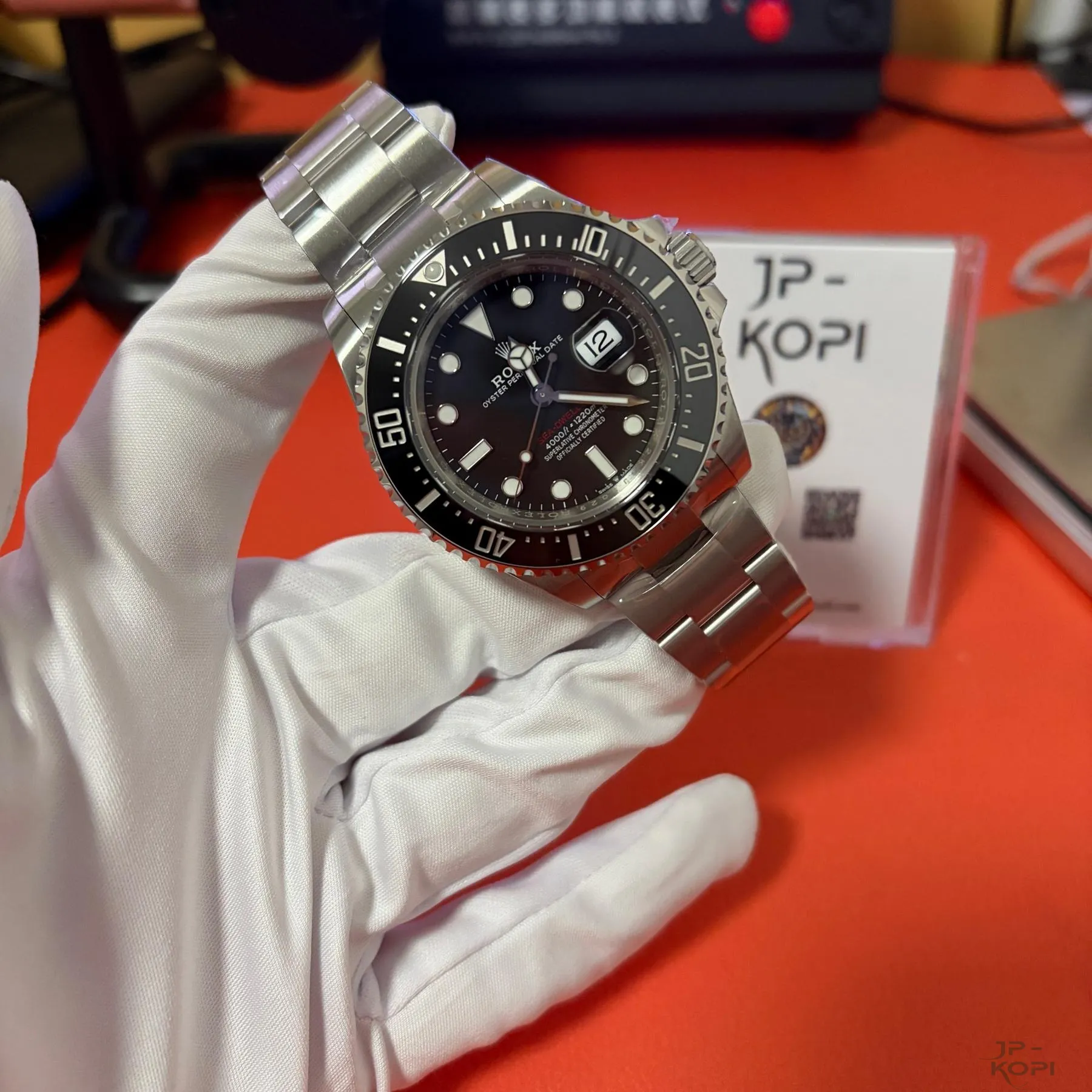 ロレックス シードゥエラー M126600-0002|ブラック 43mm 丹東Cal.3235【VS工場製 高品質コピー腕時計】 - 画像 (4)