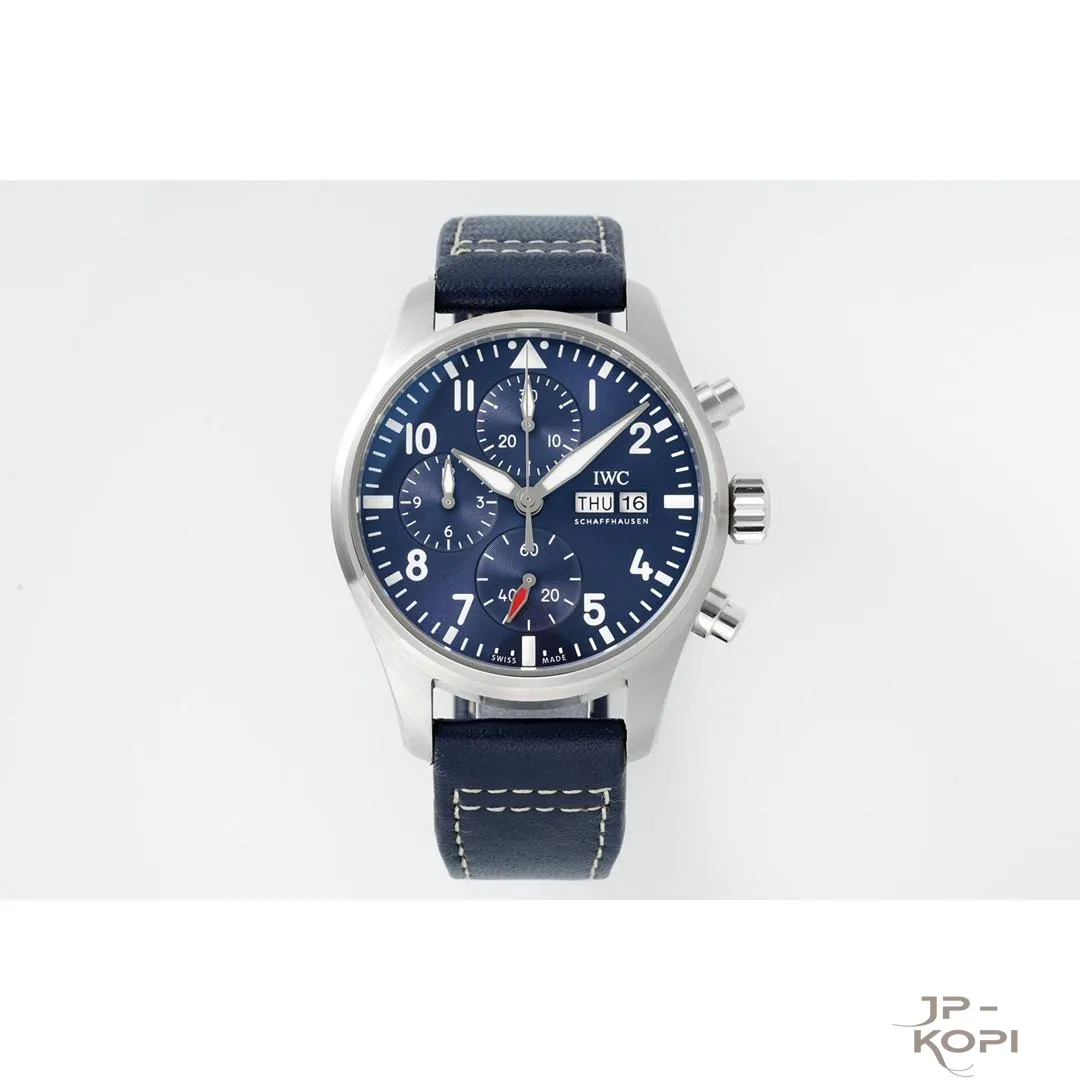 IWC パイロットウォッチ クロノグラフ IW388101|ブルーダイアル 41mm【APS工場製高品質腕時計】 - 画像 (2)