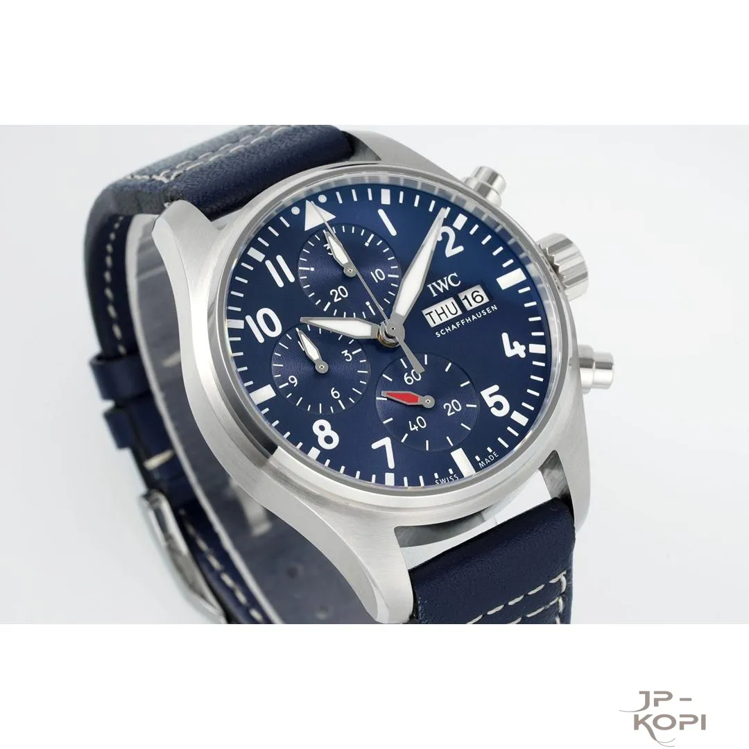 IWC パイロットウォッチ クロノグラフ IW388101|ブルーダイアル 41mm【APS工場製高品質腕時計】 - 画像 (4)