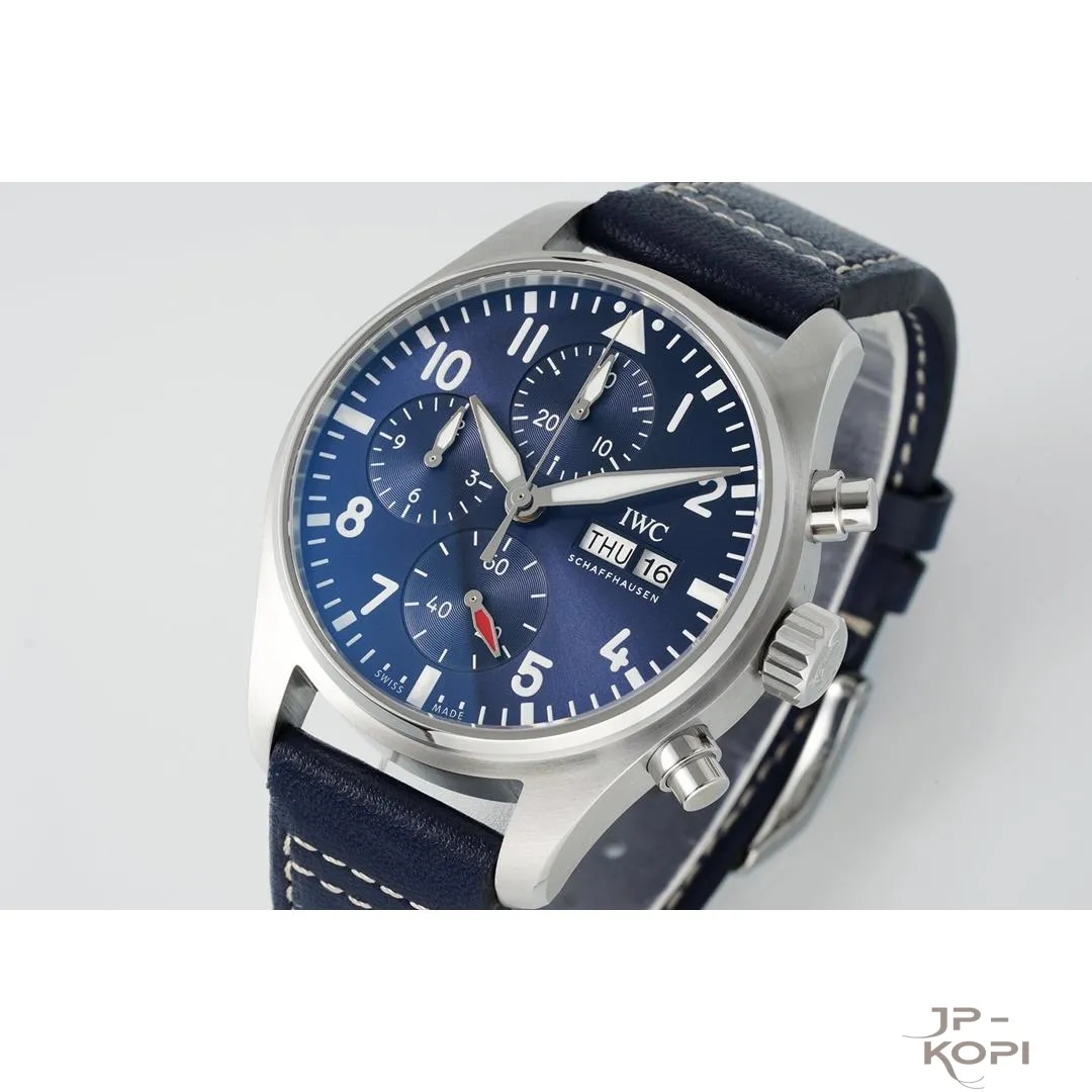 IWC パイロットウォッチ クロノグラフ IW388101|ブルーダイアル 41mm【APS工場製高品質腕時計】 - 画像 (5)