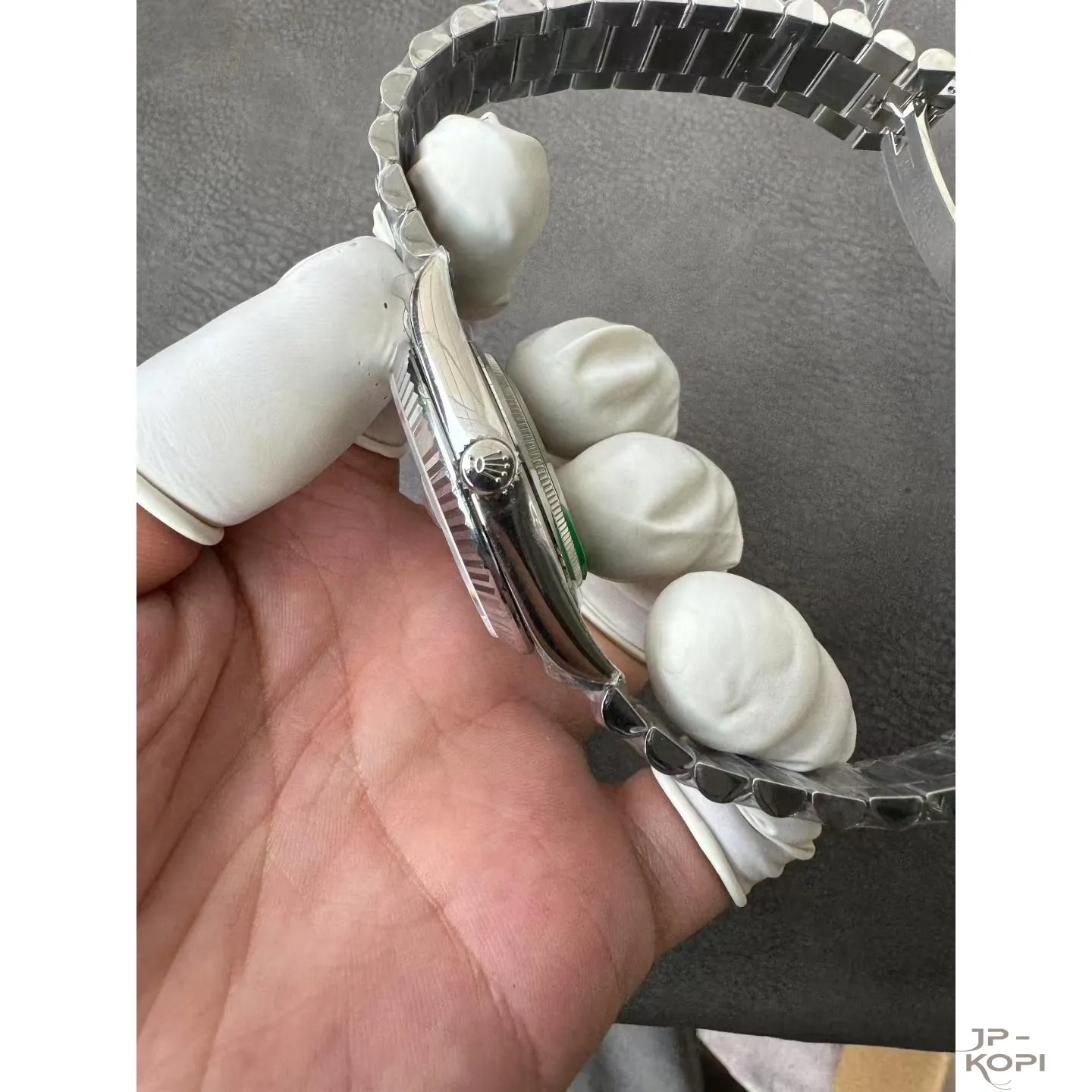 ロレックス デイデイト 40mm M228236-0003|ブライトブラック 上海Cal.3255 加重版【RC工場製 高品質コピー腕時計】 - 画像 (6)