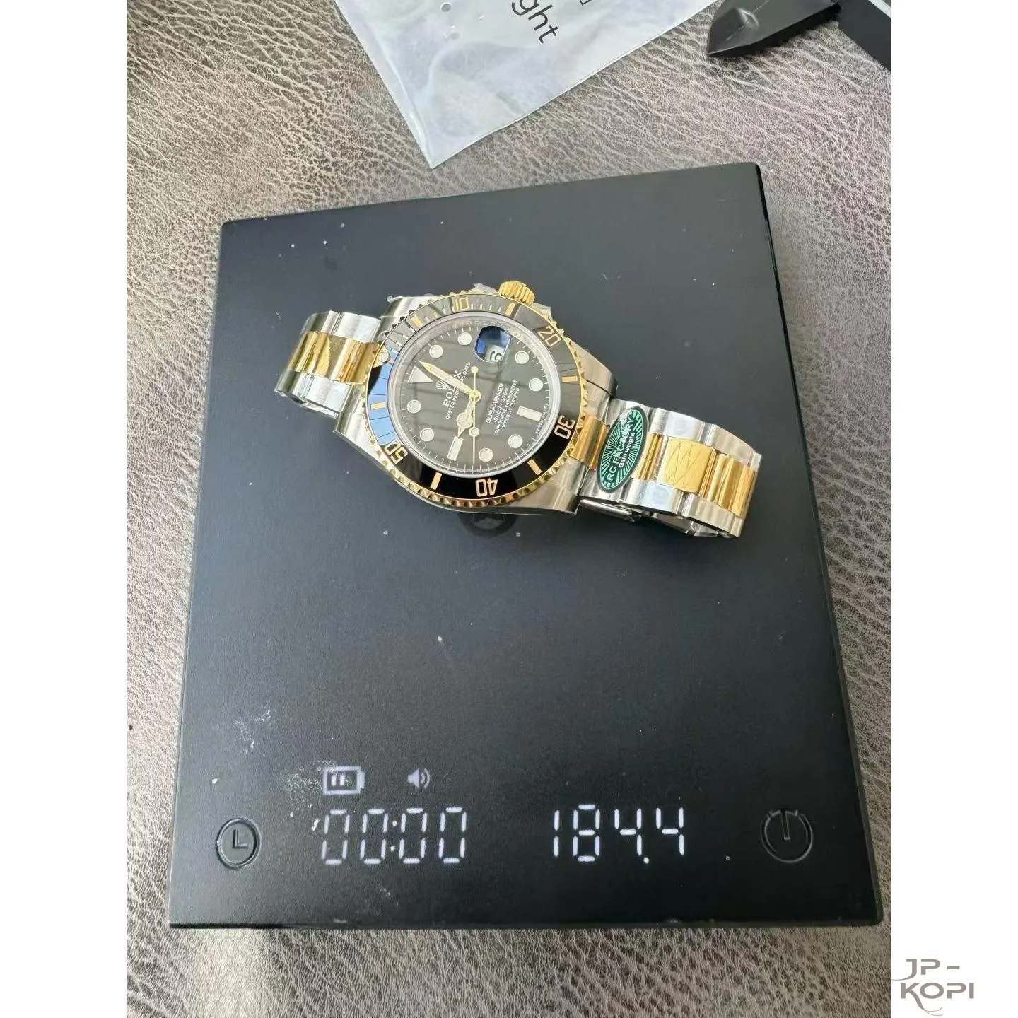 ロレックス サブマリーナーデイト 116613LN|ブラック 40mm 上海Cal.3135 加重版【RC工場製 高品質コピー腕時計】 - 画像 (10)