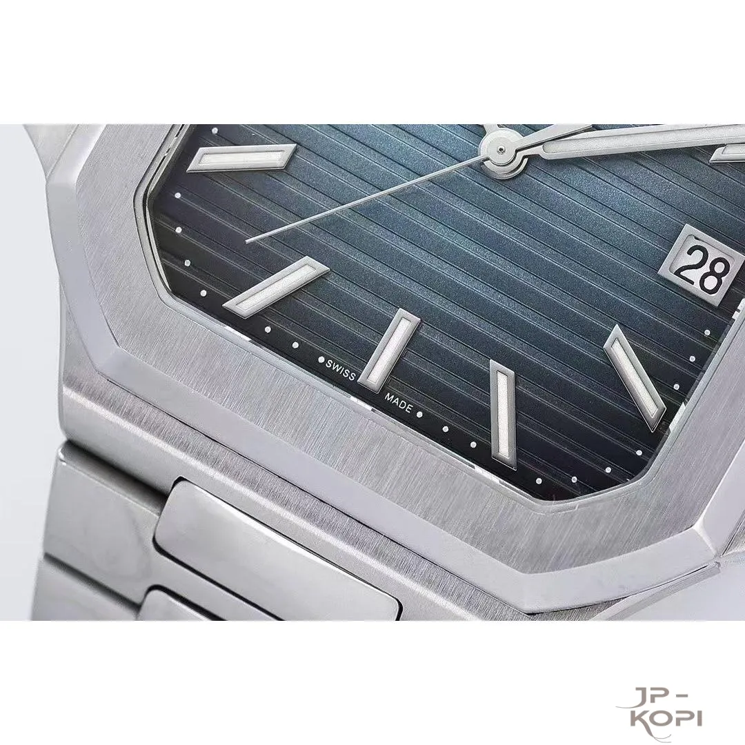 パテック・フィリップ ノーチラス キュビタス 5821/1AR-001|ブルー文字盤×ローズゴールドコンビブレス 【PPF工場製】 - 画像 (6)