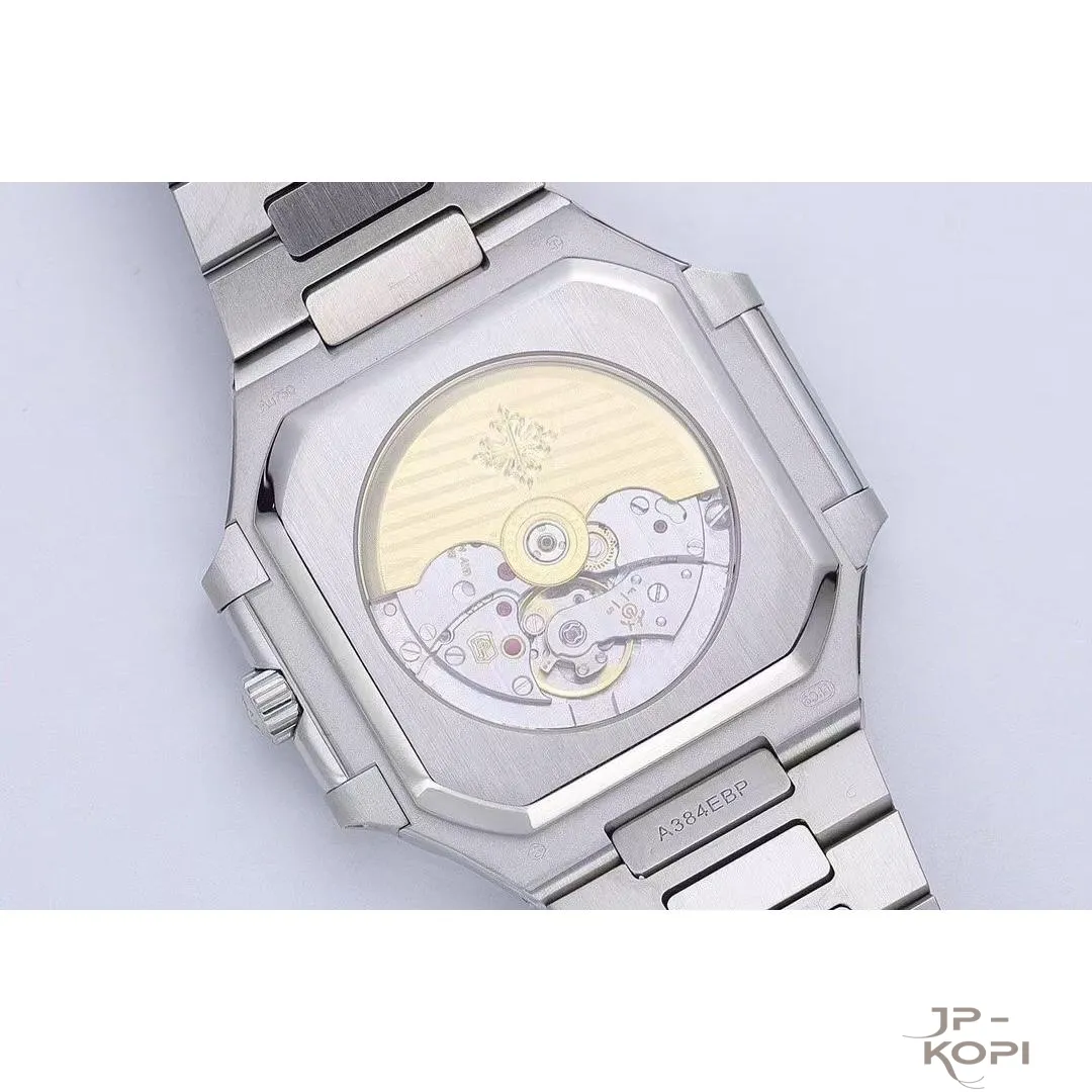 パテック・フィリップ ノーチラス キュビタス 5821/1AR-001|ブルー文字盤×ローズゴールドコンビブレス 【PPF工場製】 - 画像 (9)