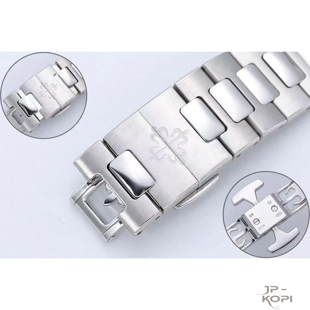 パテック・フィリップ ノーチラス キュビタス 5821/1AR-001|ブルー文字盤×ローズゴールドコンビブレス 【PPF工場製】 - 画像 (10)