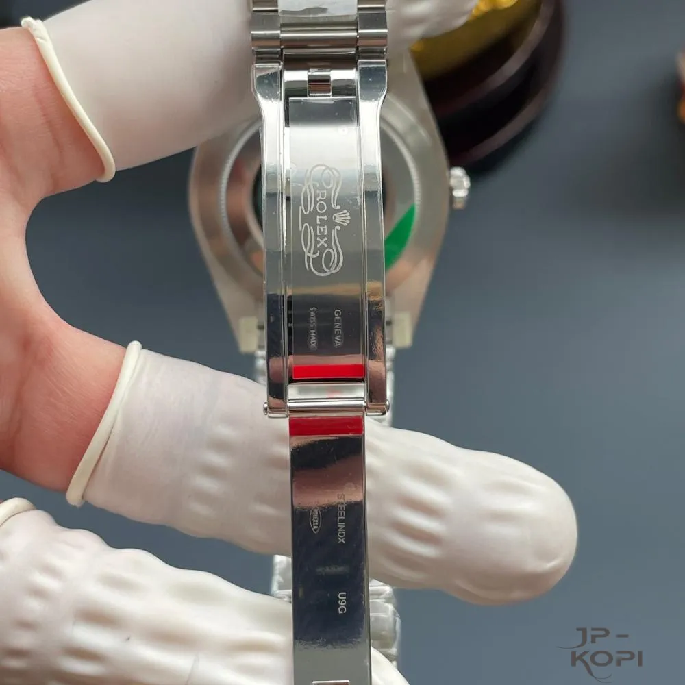 ロレックス オイスターパーペチュアル m134300-0007|ベージュ 41mm 上海Cal.3230【RC工場製 高品質コピー腕時計】 - 画像 (10)